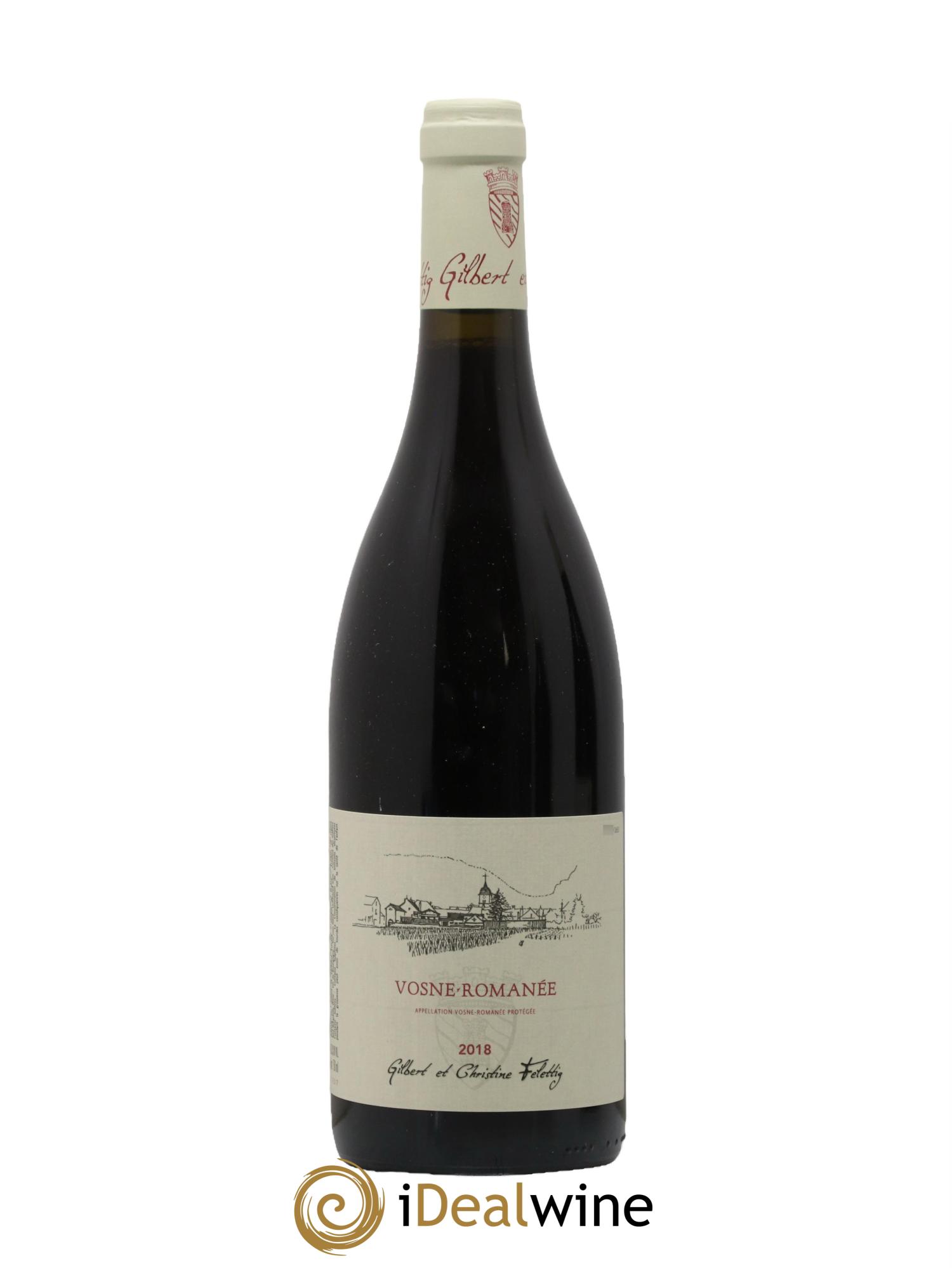 Vosne-Romanée Felettig (Domaine) 2018 - Lot de 1 bouteille - 0