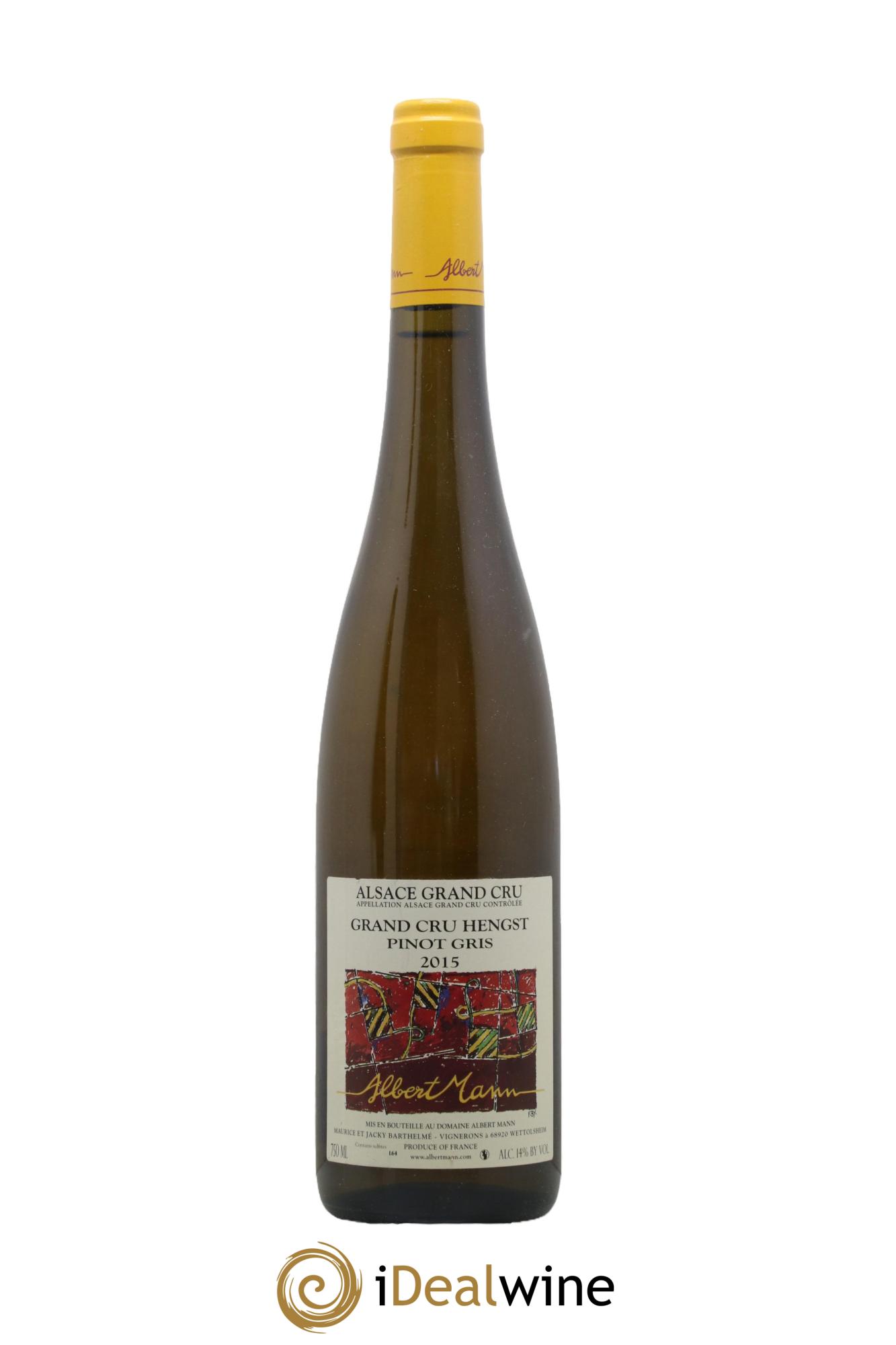 Alsace Pinot Gris Grand Cru Hengst Albert Mann 2015 - Posten von 1 Flasche - 0