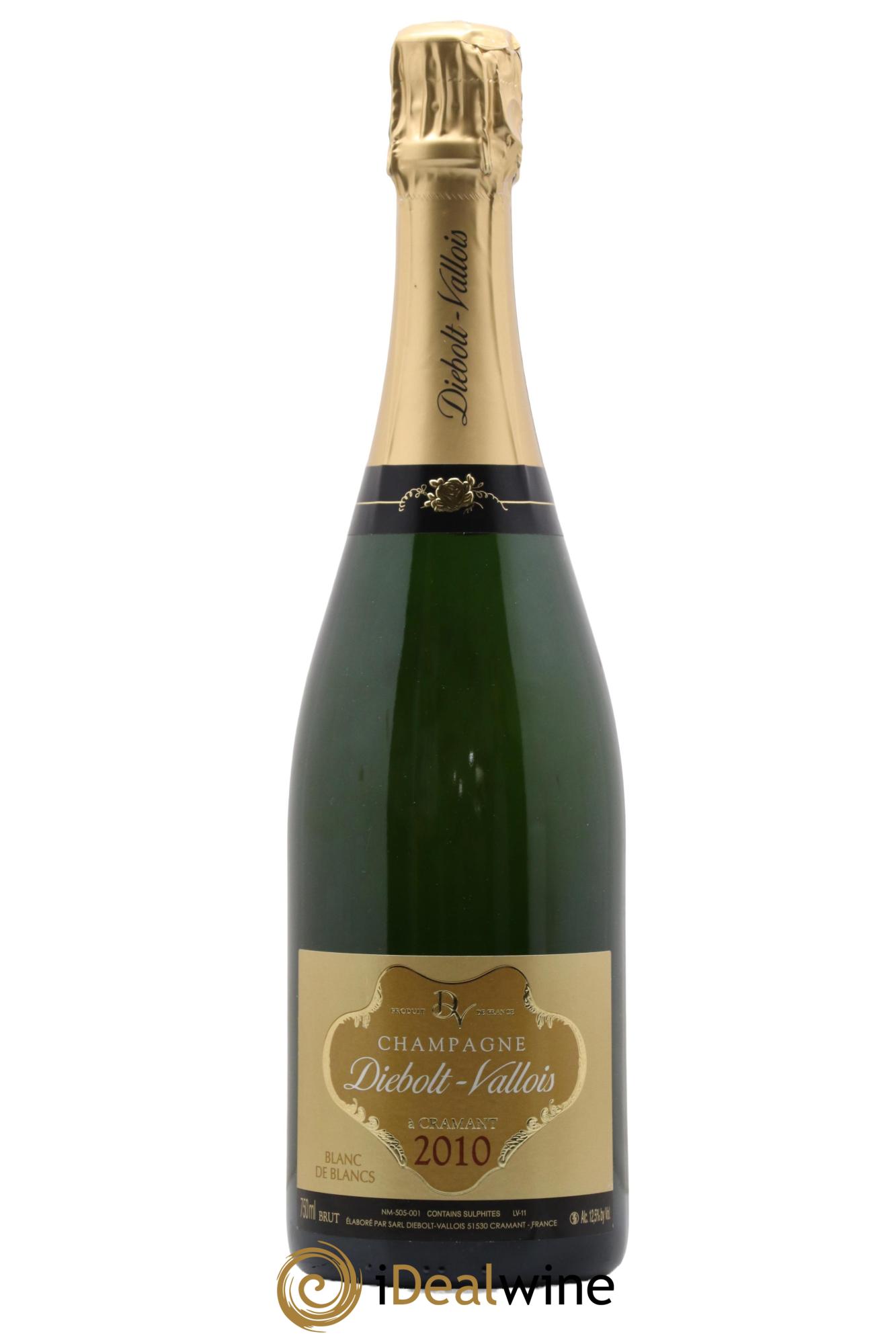 Champagne Brut Blanc de Blancs Diebolt-Vallois 2010 - Lot of 1 bottle - 0