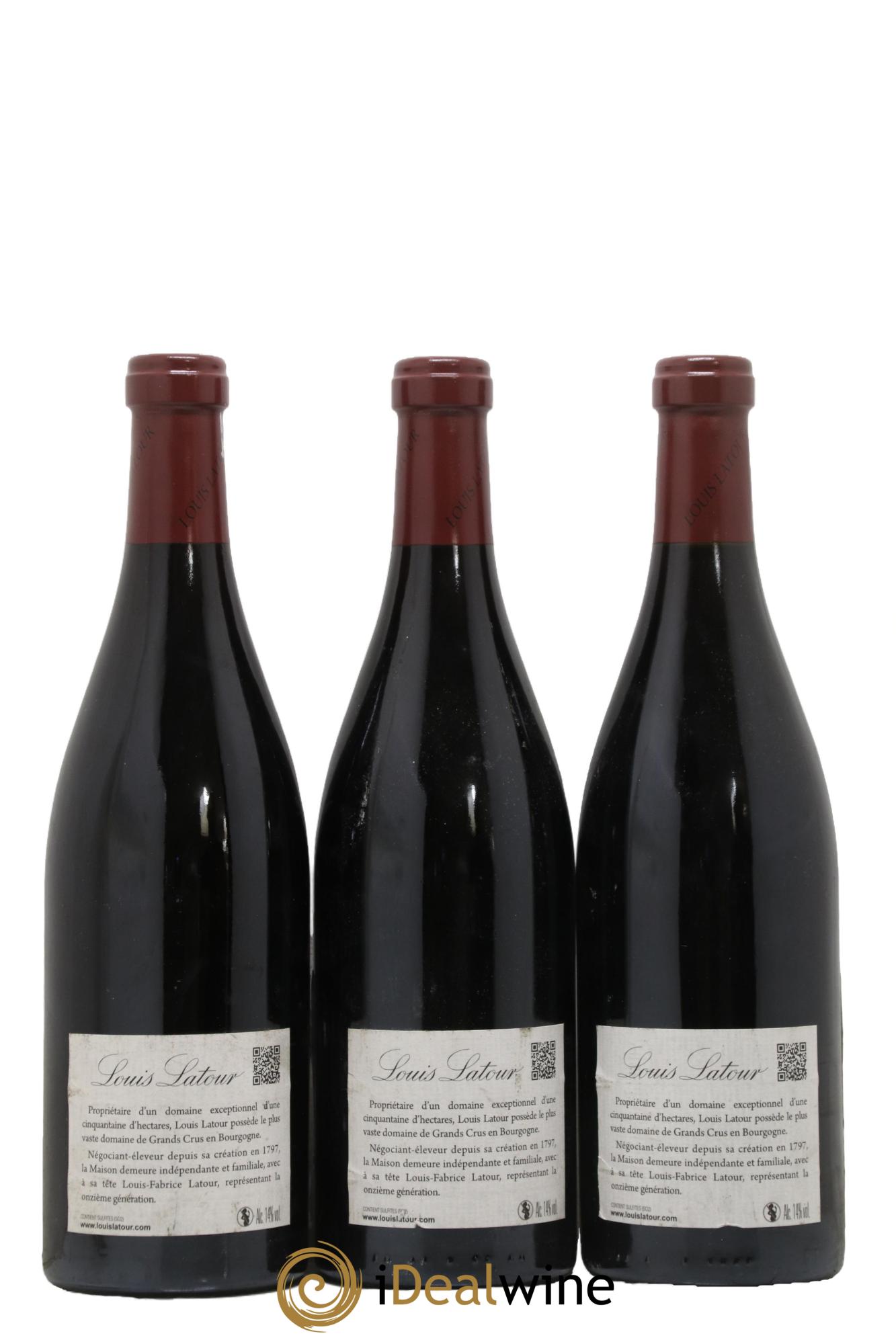 Chambertin Grand Cru Cuvée Héritiers Latour Louis Latour 2011 - Lot of 3 bottles - 1