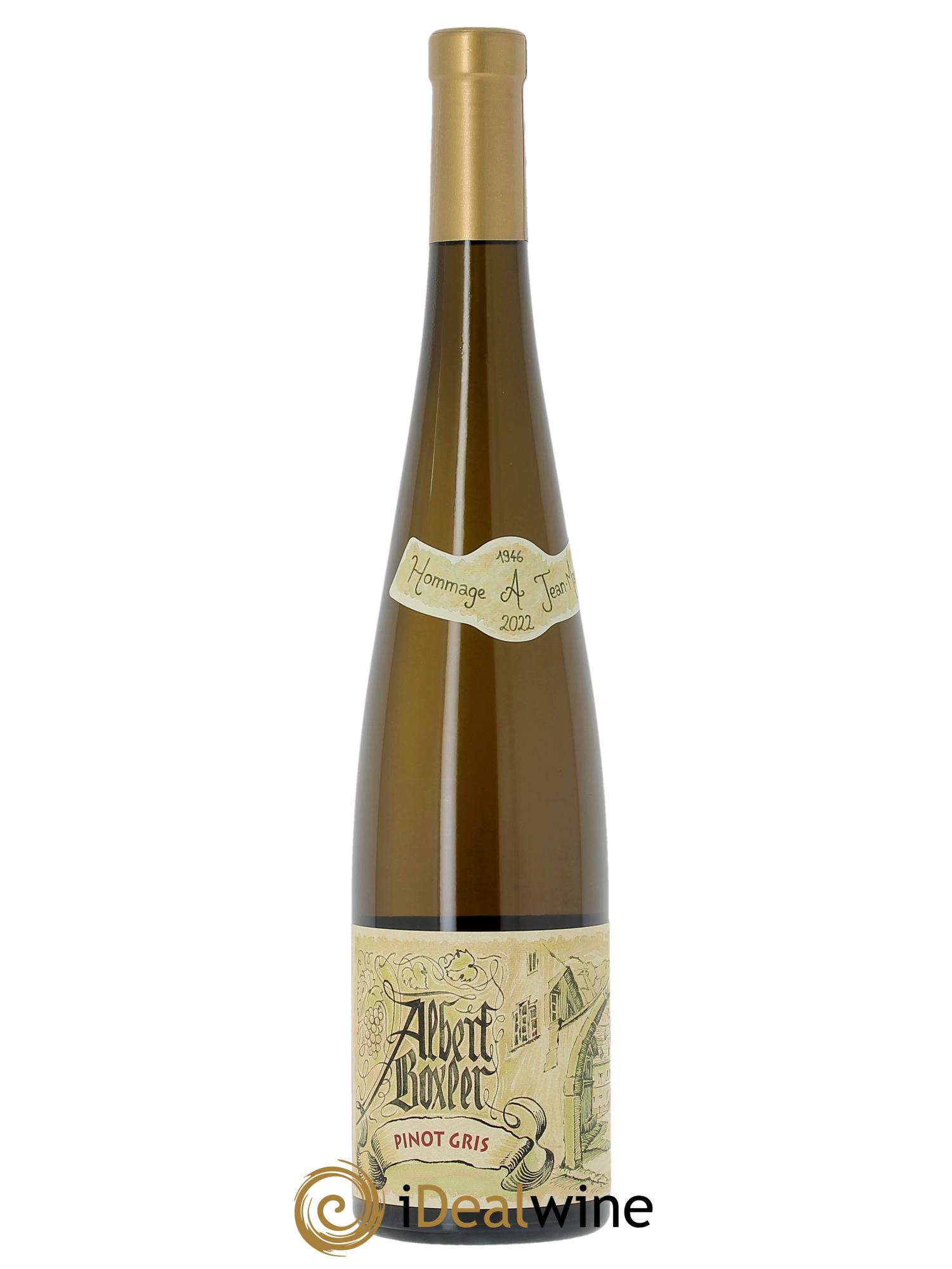 Alsace Pinot Gris Albert Boxler  2022 - Lot de 1 bouteille - 0