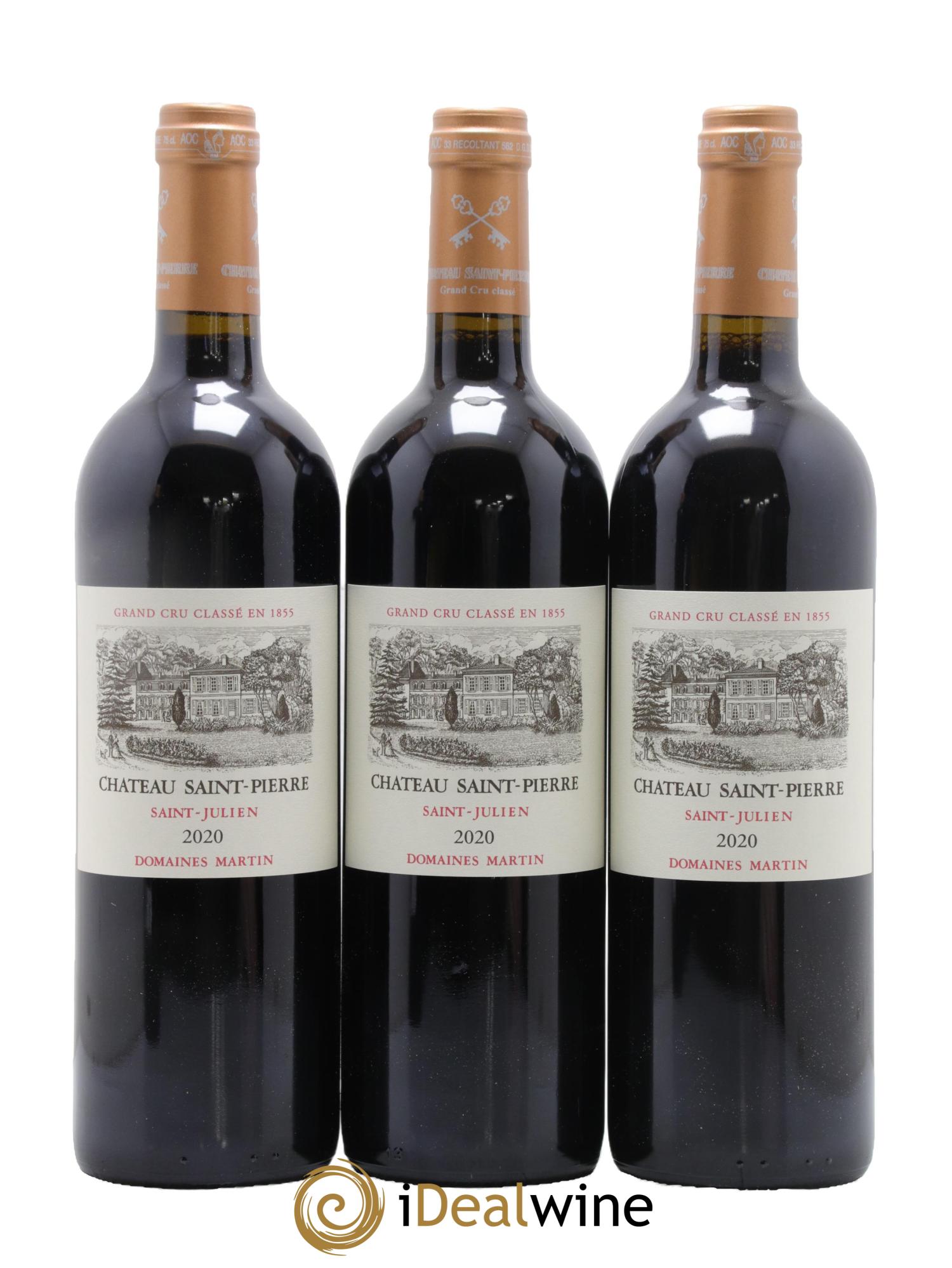 Château Saint-Pierre 4ème Grand Cru Classé 2020 - Lot of 12 bottles - 3