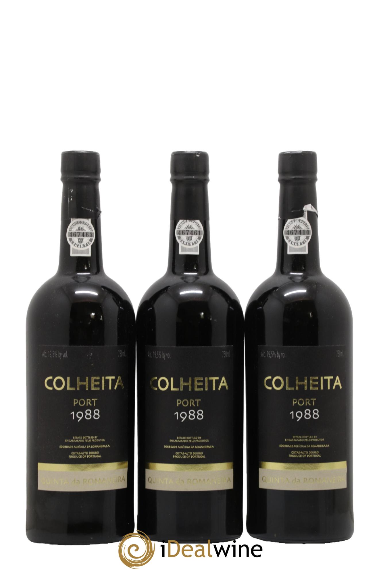 Porto Tawny Colheita Quinta da Romaineira 1988 - Lot de 3 bouteilles - 0