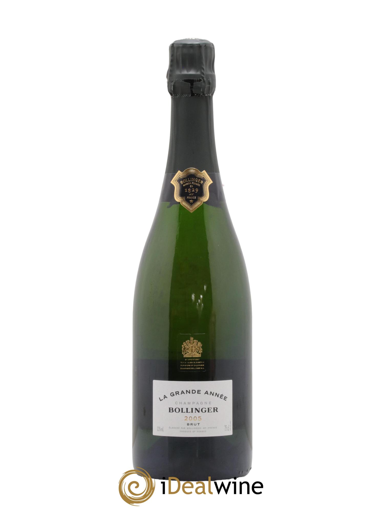 Grande Année Bollinger 2005 - Lot de 1 bouteille - 1