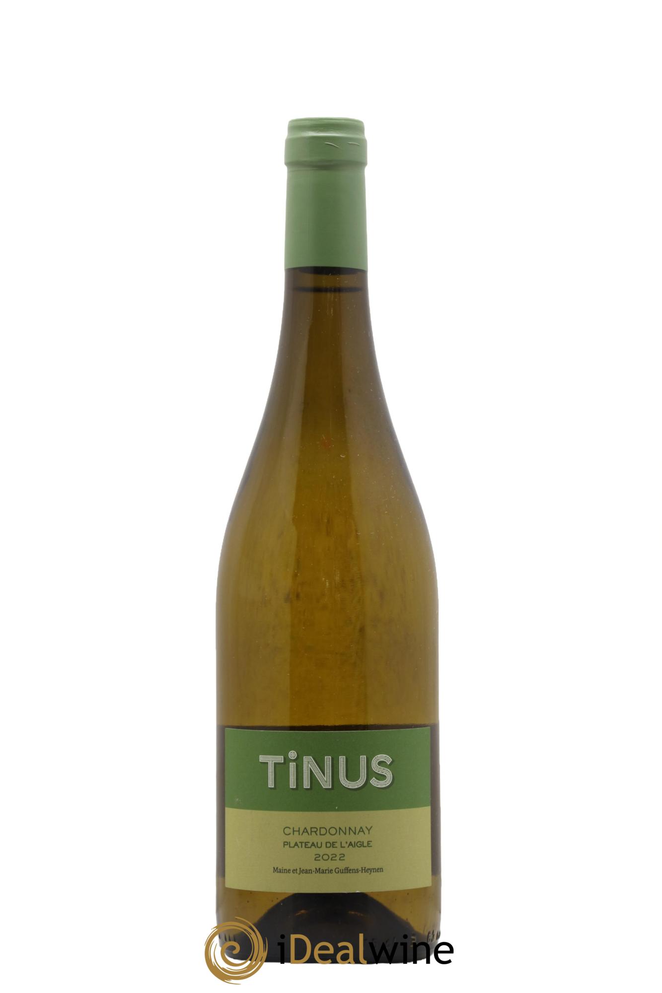 Vin de France Château des Tourettes Tinus Chardonnay Plateau de l'Aigle Jean-Marie Guffens 2022 - Lot of 1 bottle - 0