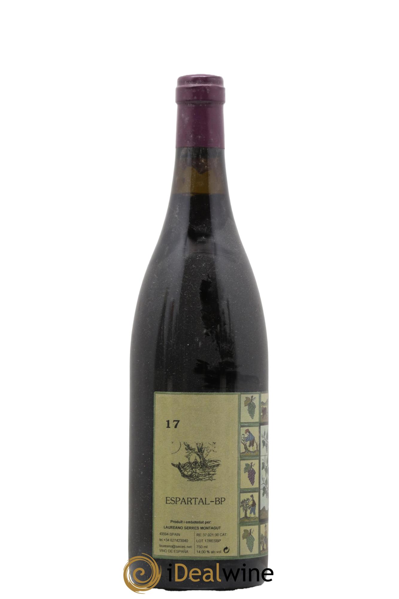 Espagne Vino de Espana Espartal Mendall Laureano Serres Montagut 2017 - Lot de 1 bouteille - 1