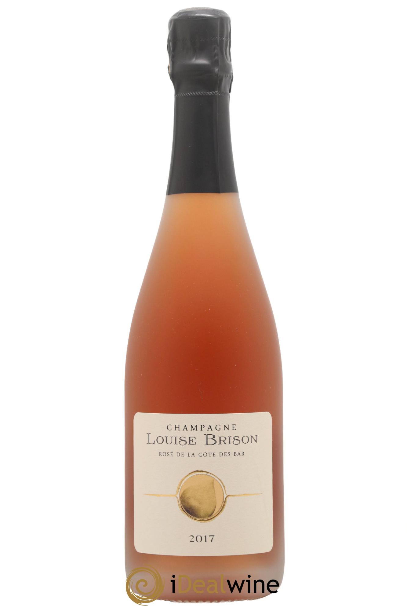 Champagne -- Brut Nature Rose de la Cote des Bar Maison Louise Brison 2017 - Posten von 1 Flasche - 0