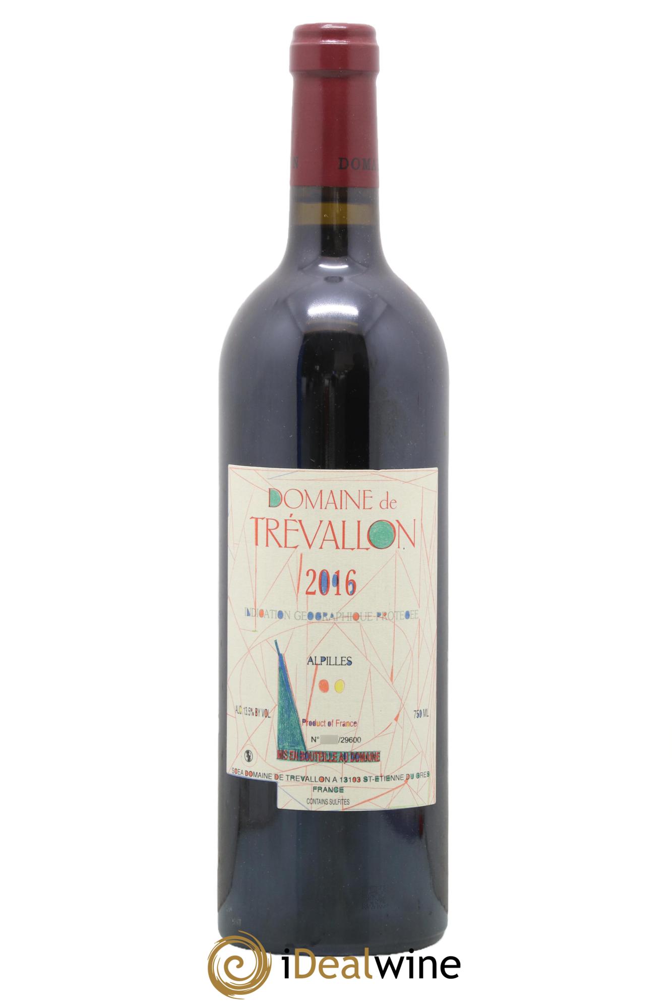 IGP Alpilles Trévallon (Domaine de) Eloi Dürrbach 2016 - Lotto di 1 bottiglia - 0