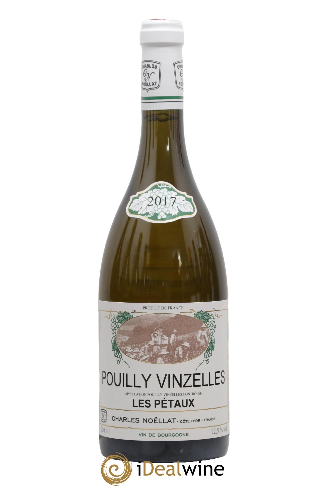 Pouilly-Vinzelles Les Pétaux Domaine Charles Noellat 2017 - Posten von 1 Flasche - 0