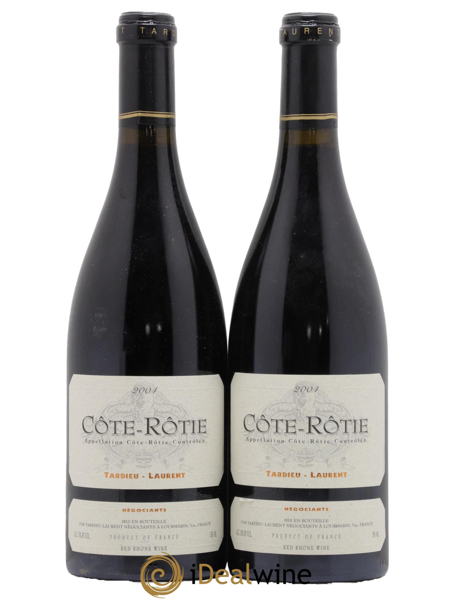 Côte-Rôtie Maison Tardieu-Laurent 2004 - Lot de 2 bouteilles - 0