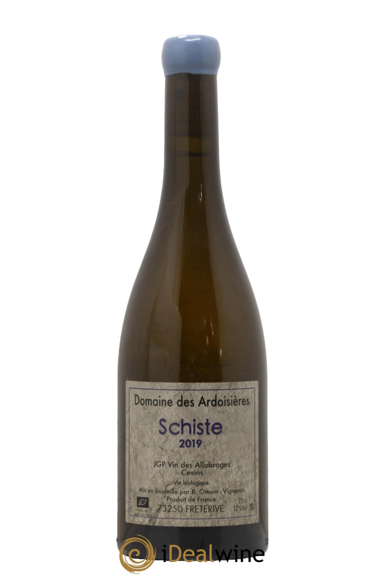 IGP Vin des Allobroges - Cevins Schiste Ardoisières (Domaine des) 2019 - Lot de 1 bouteille - 0