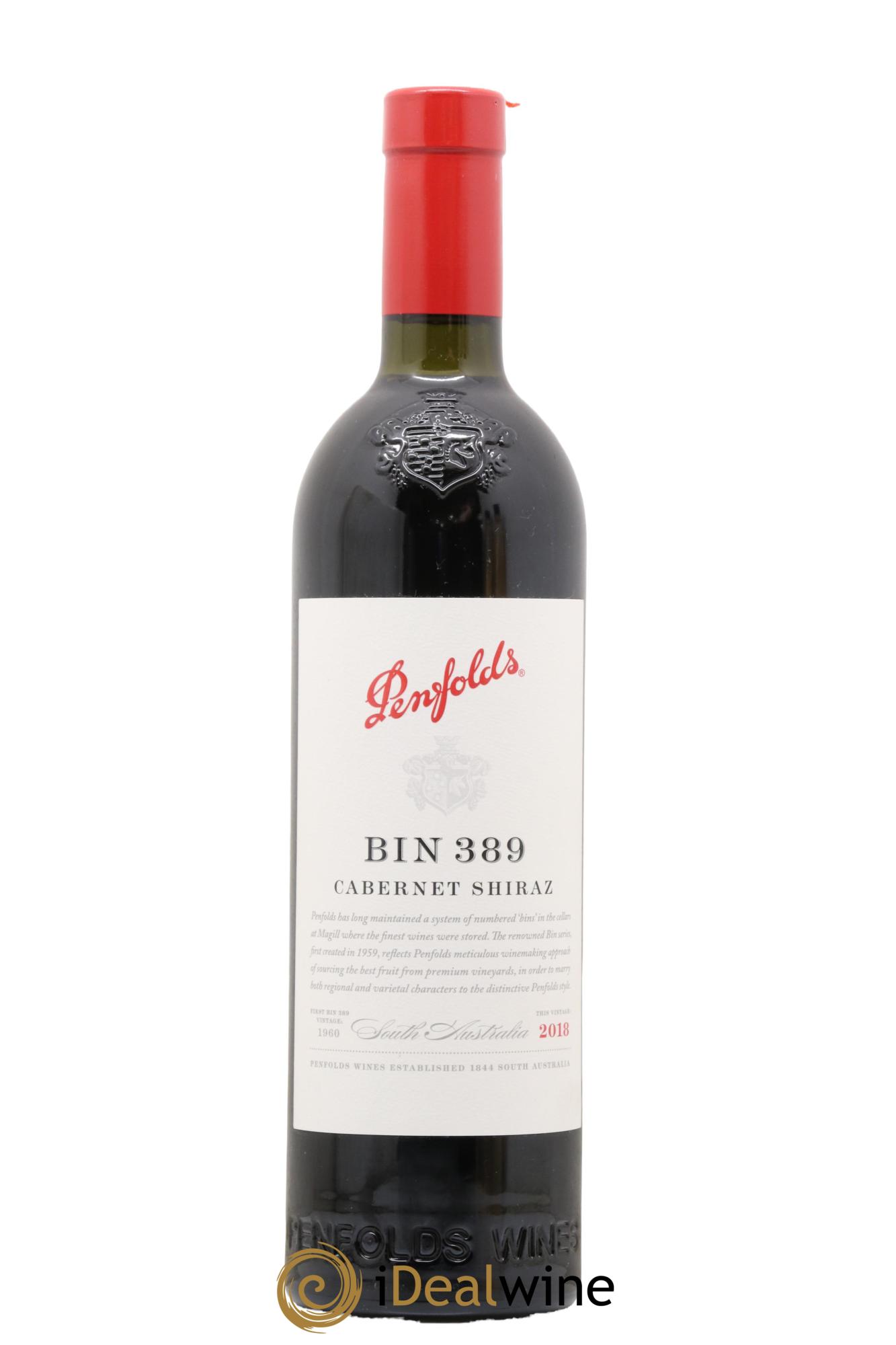 South Australia Penfolds Wines Bin 389 Cabernet Shiraz 2018 - Lotto di 1 bottiglia - 0