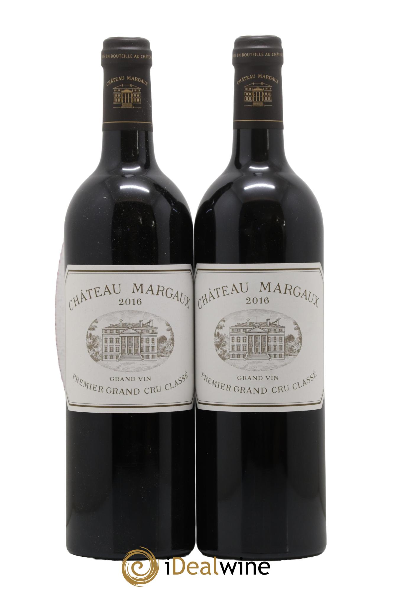 Château Margaux 1er Grand Cru Classé 2016 - Lot of 2 bottles - 0