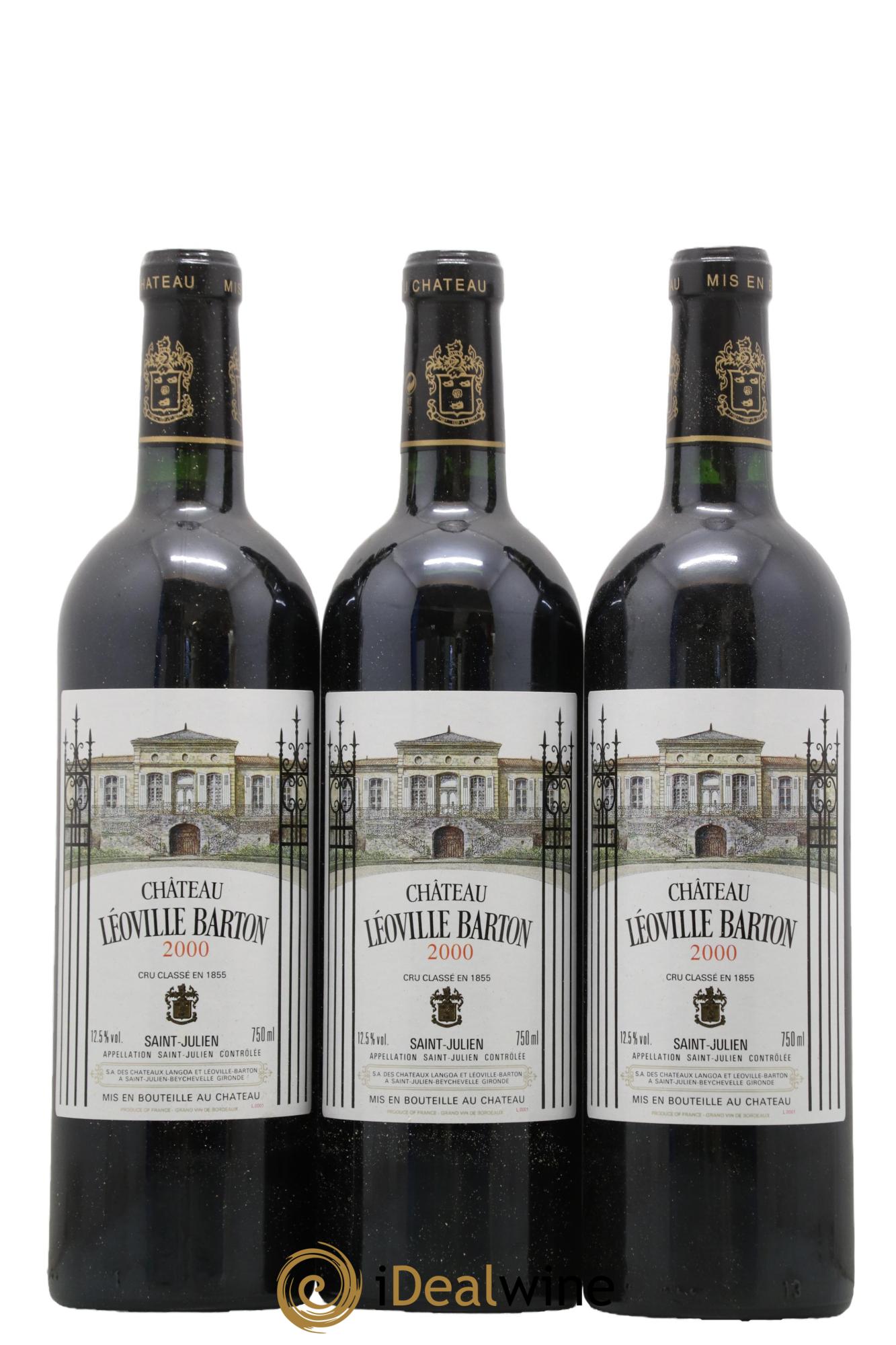 Château Léoville Barton 2ème Grand Cru Classé 2000 - Lot of 6 bottles - 2