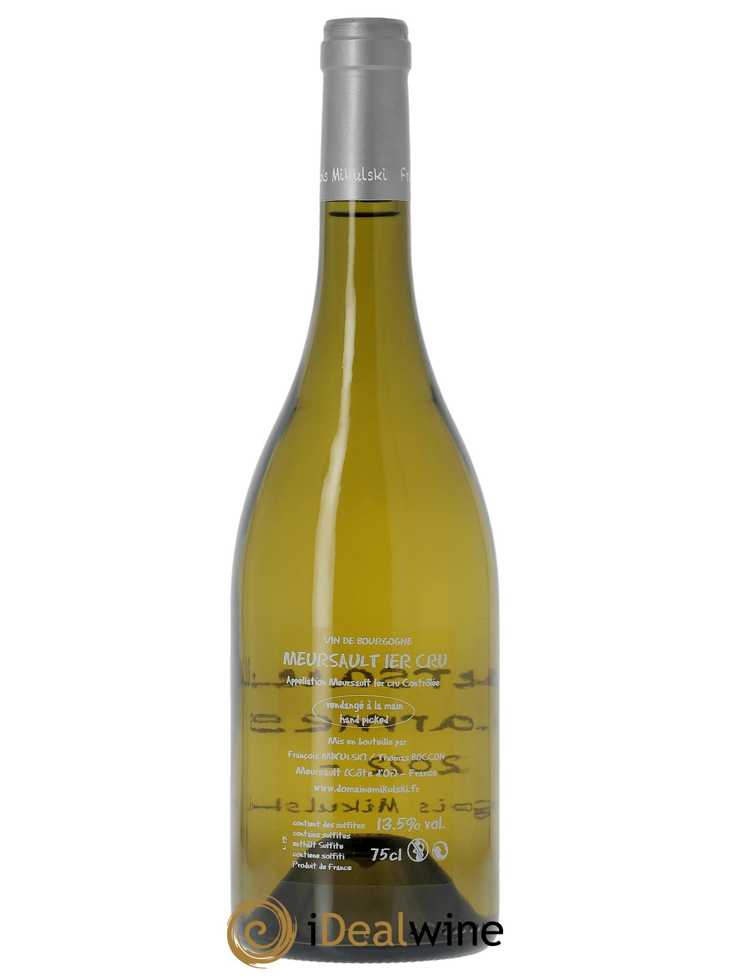 Meursault 1er Cru Charmes François Mikulski  2022 - Posten von 1 Flasche - 1