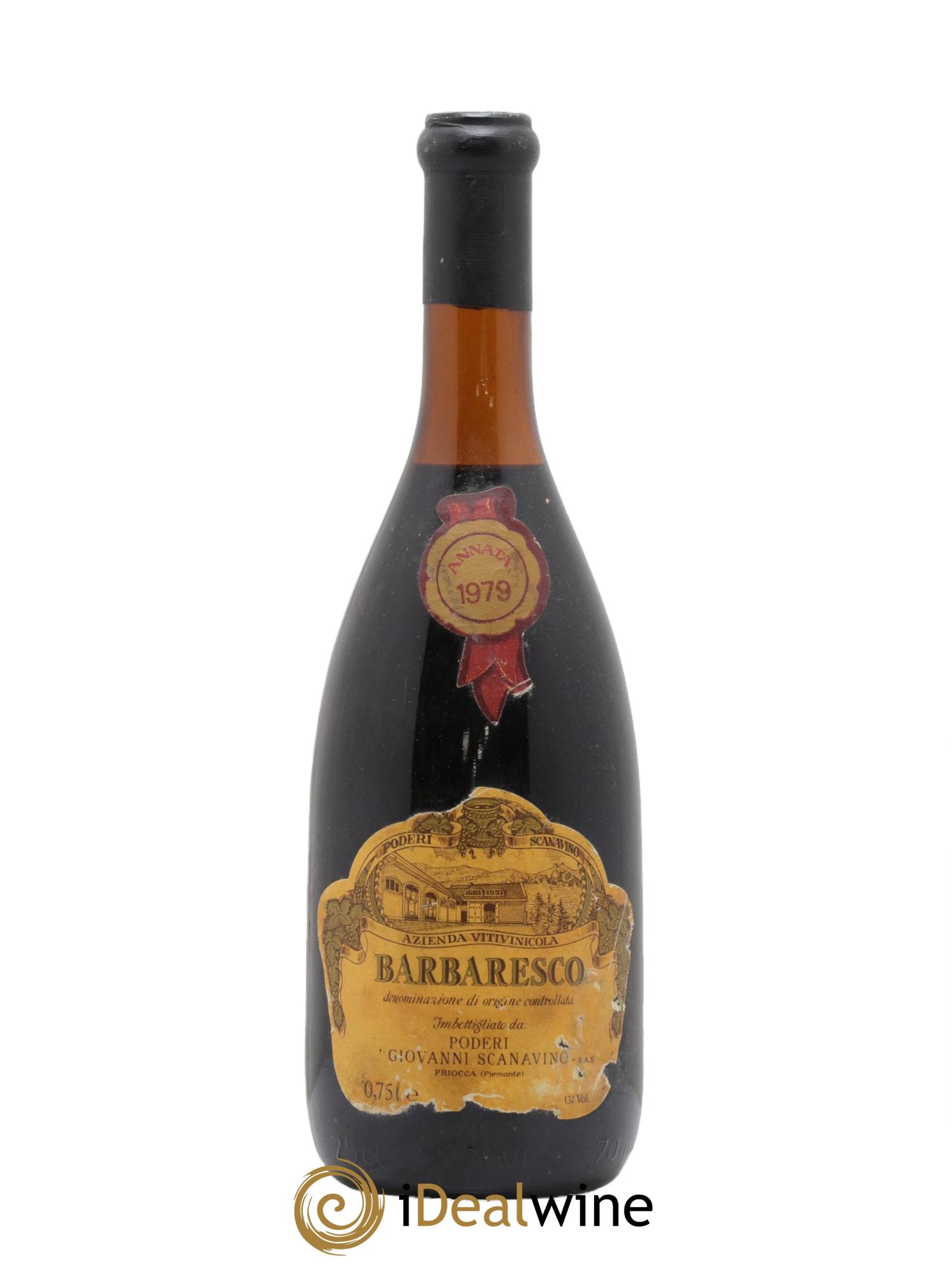 Barbaresco DOCG Giovanni Scanavino 1979 - Lotto di 1 bottiglia - 0