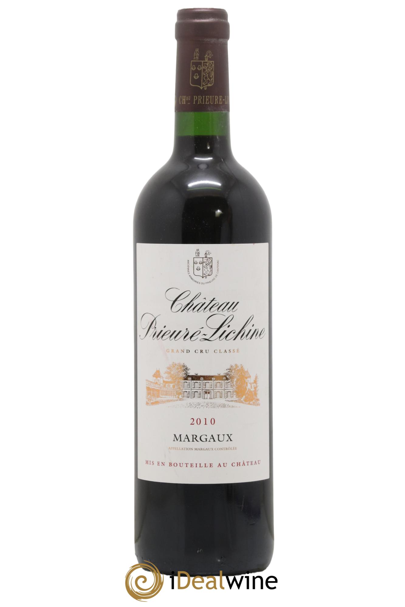 Château Prieuré Lichine 4ème Grand Cru Classé  2010 - Lotto di 1 bottiglia - 0