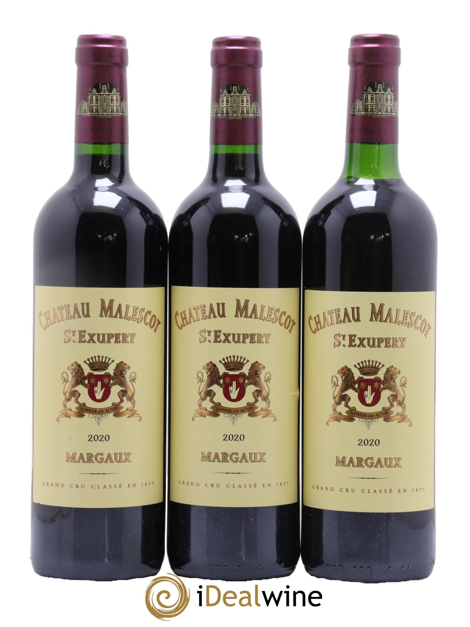 Château Malescot Saint-Exupéry 3ème Grand Cru Classé 2020 - Lot de 12 bouteilles - 3