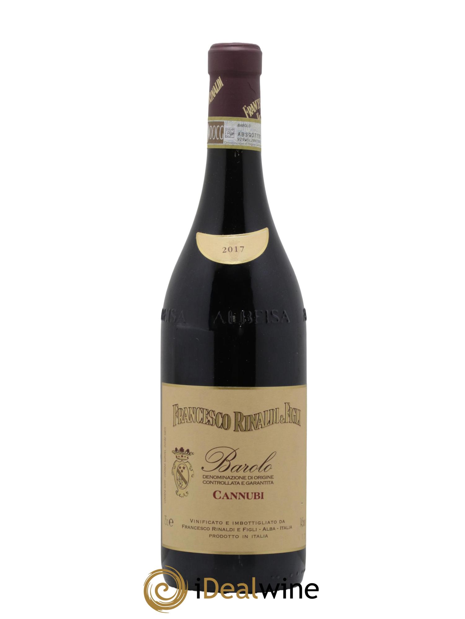 Barolo DOCG Cannubi Francesco Rinaldi 2017 - Lotto di 1 bottiglia - 0