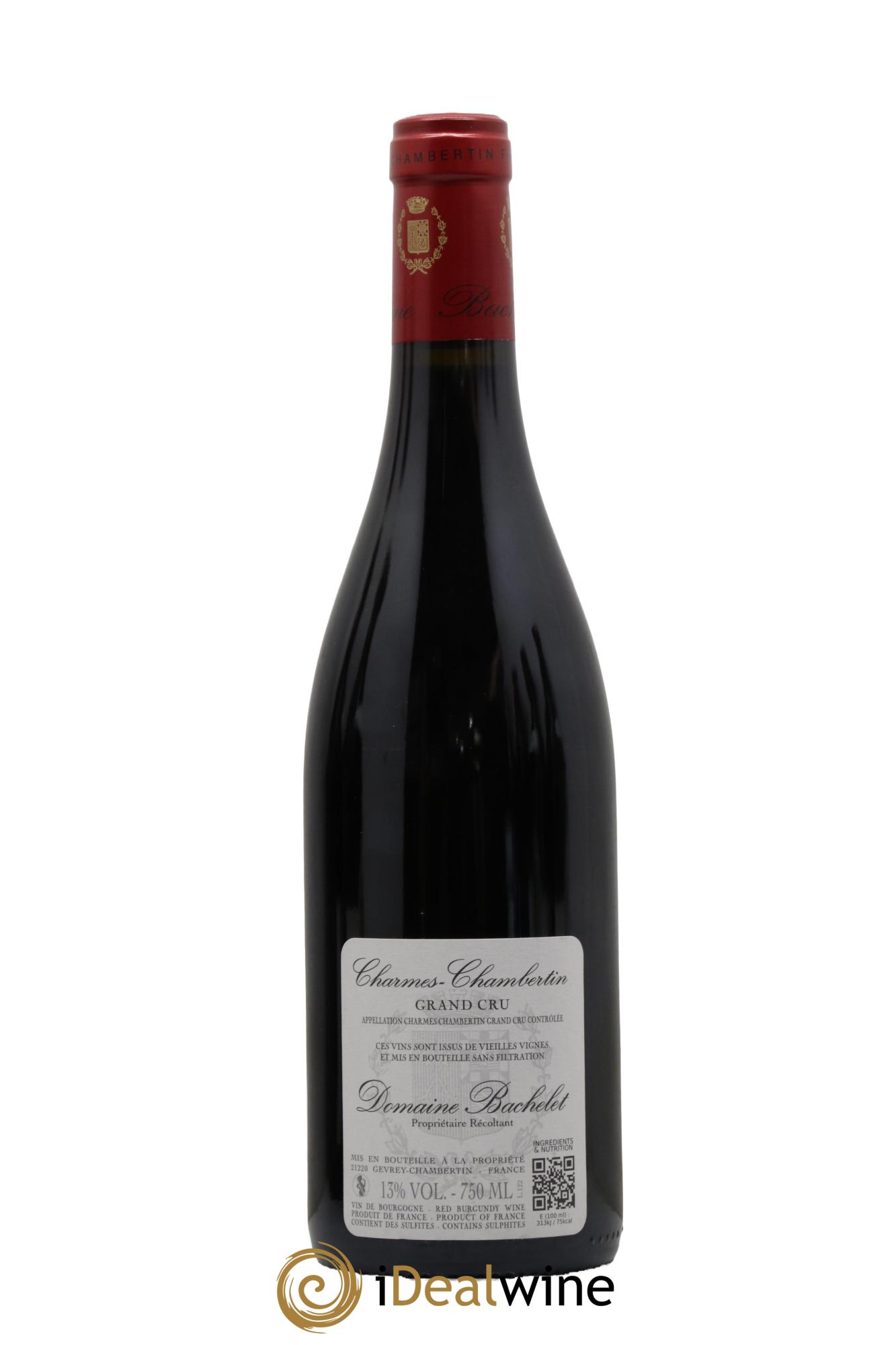 Charmes-Chambertin Grand Cru Vieilles Vignes Denis Bachelet (Domaine) 2022 - Lot de 1 bouteille - 1