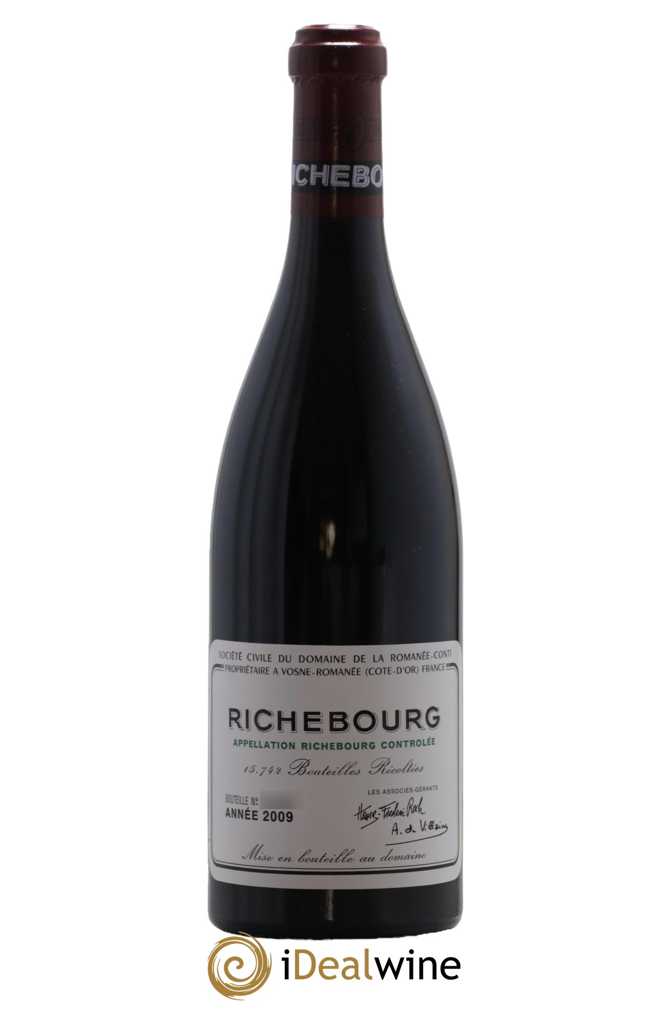 Richebourg Grand Cru Domaine de la Romanée-Conti 2009 - Lotto di 1 bottiglia - 0