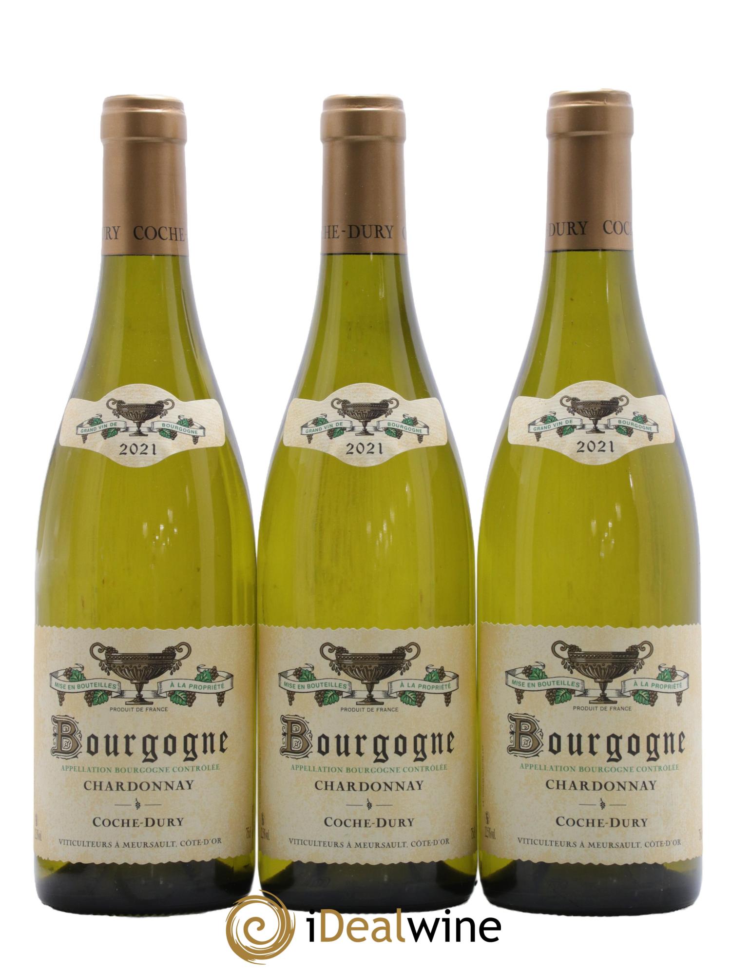 Bourgogne Coche Dury (Domaine) 2021 - Lot de 3 bouteilles - 0