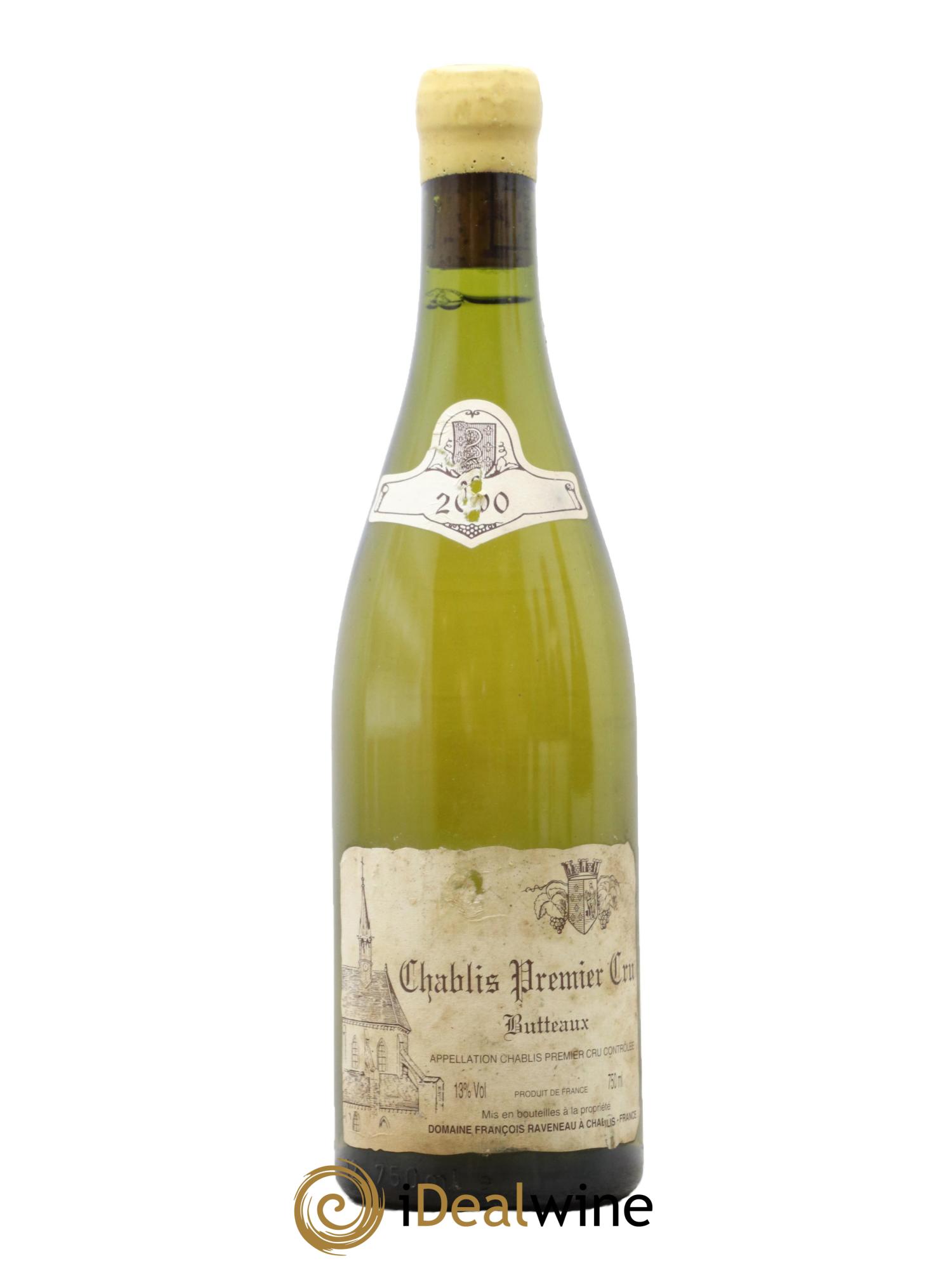 Chablis 1er Cru Butteaux Raveneau (Domaine) 2000 - Lot de 1 bouteille - 0