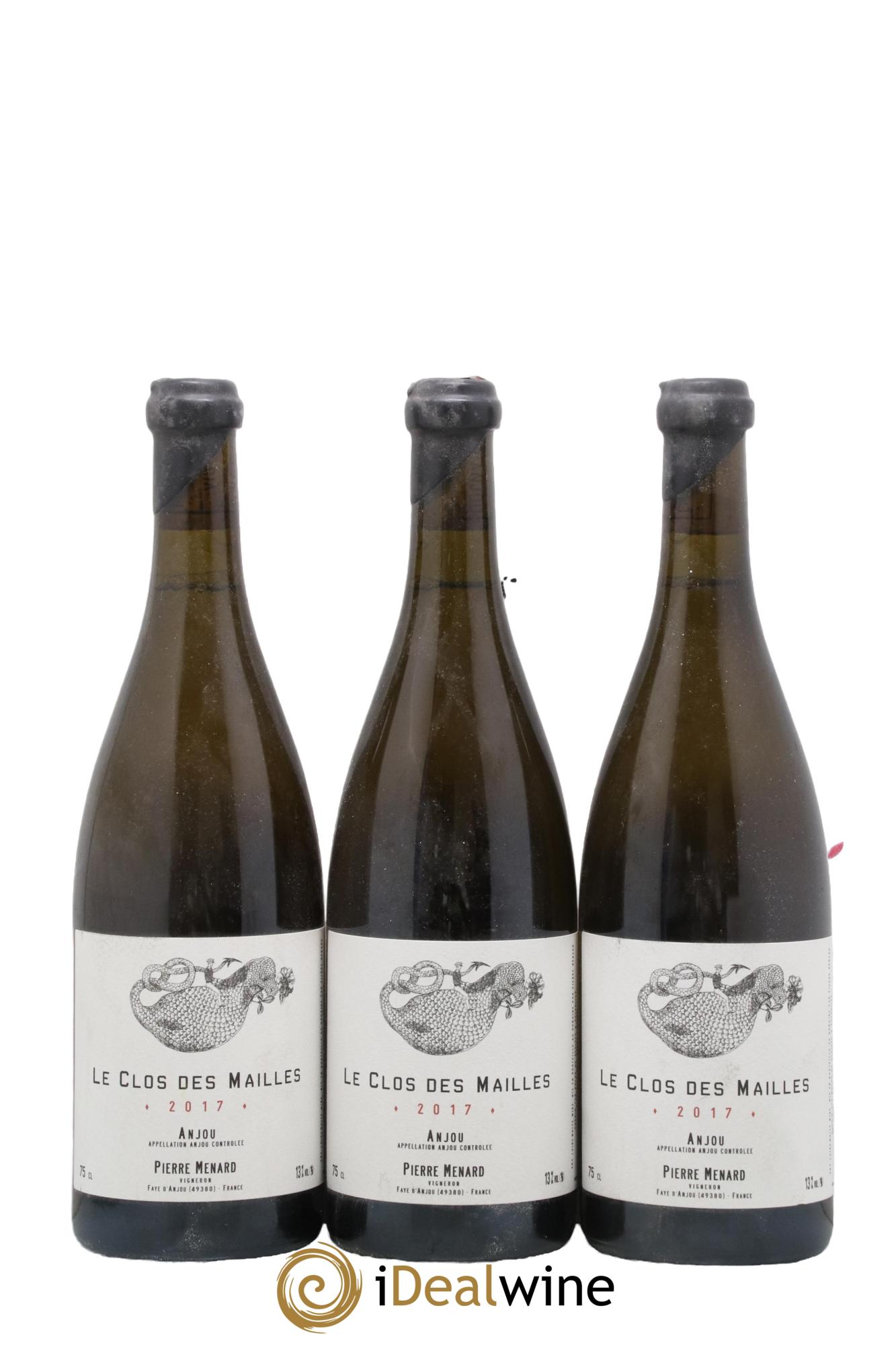 Anjou Le Clos des Mailles Pierre Ménard 2017 - Lot de 3 bouteilles - 0