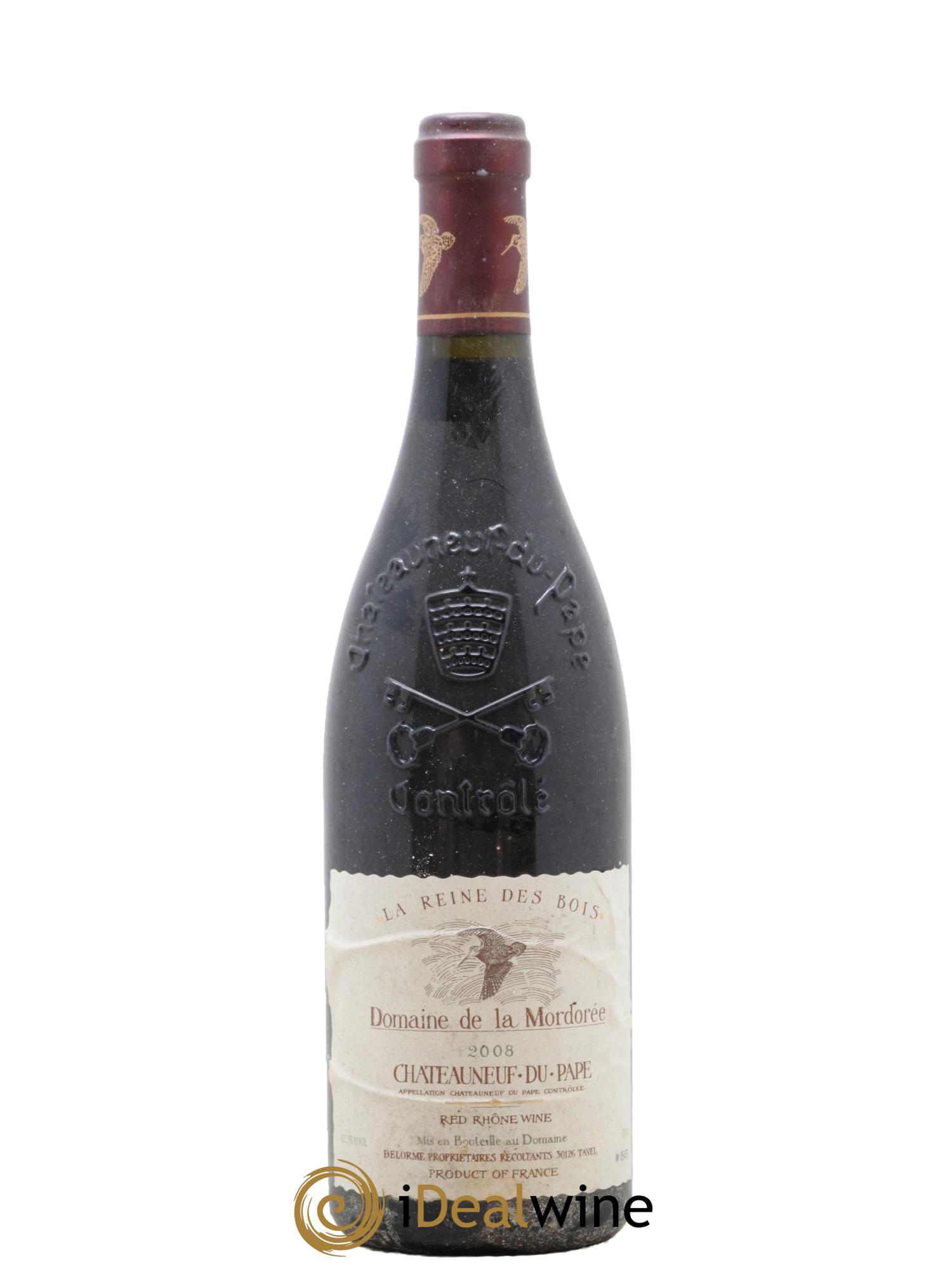 Châteauneuf-du-Pape  Cuvée de la Reine des Bois La Mordorée (Domaine de) 2008 - Lot de 1 bouteille - 0