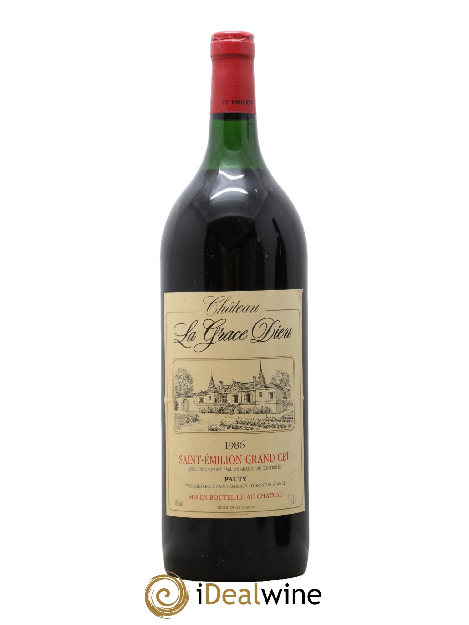 Château la Grâce Dieu 1986 - Lot de 1 magnum - 0