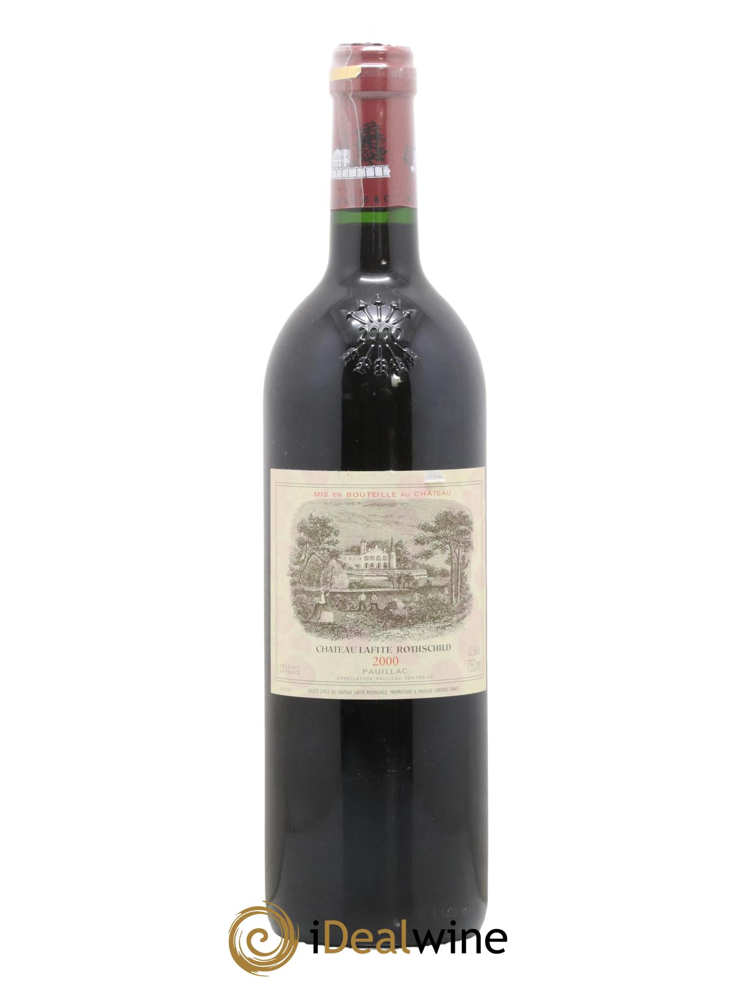 Château Lafite Rothschild 1er Grand Cru Classé 2000 - Posten von 1 Flasche - 0