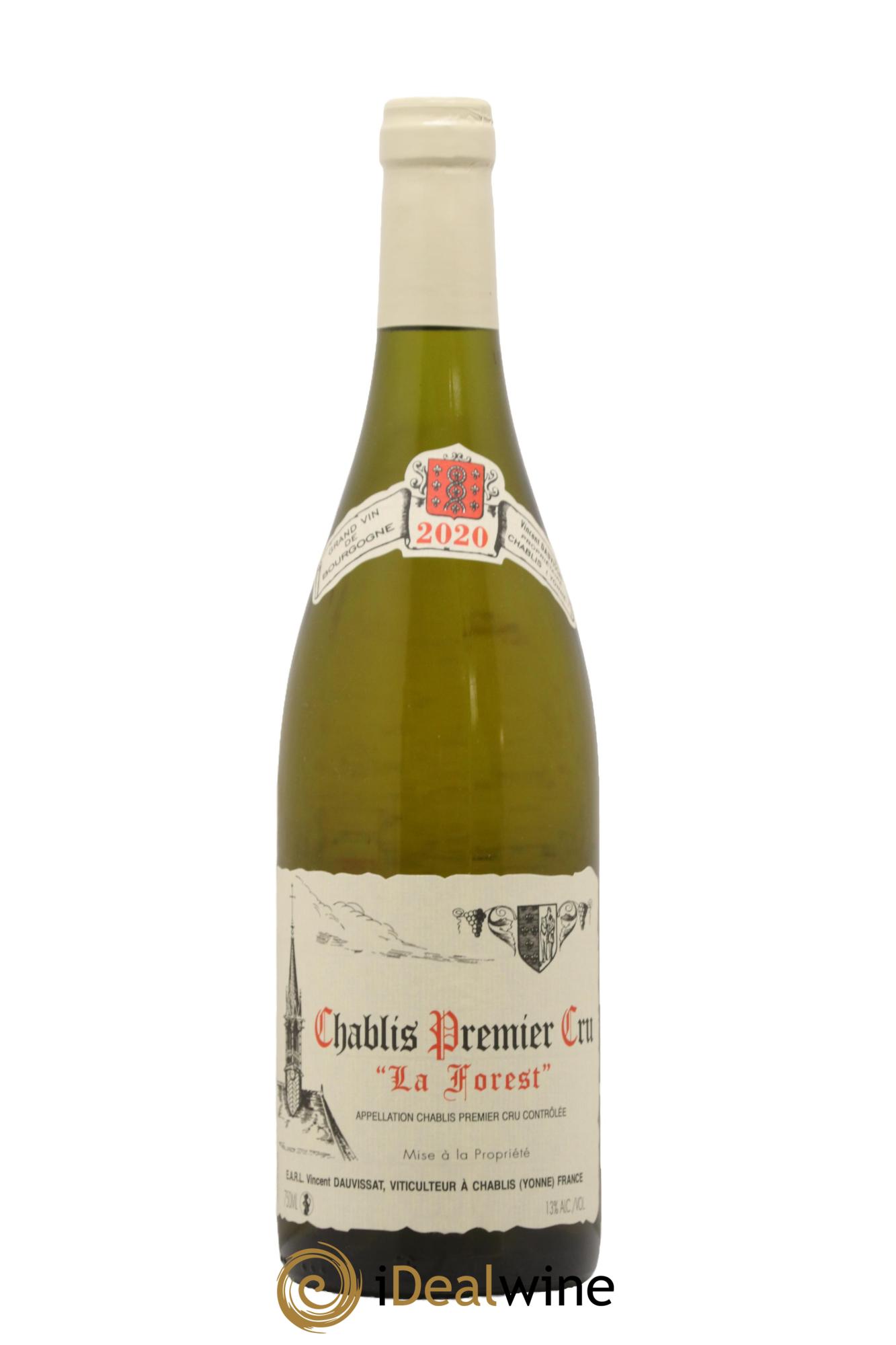 Chablis 1er Cru La Forest Vincent Dauvissat (Domaine) 2020 - Posten von 1 Flasche - 0