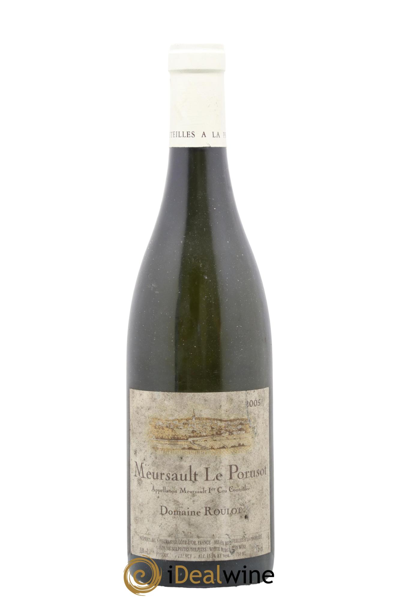 Meursault 1er Cru Le Porusot Roulot (Domaine) 2005 - Lotto di 1 bottiglia - 0