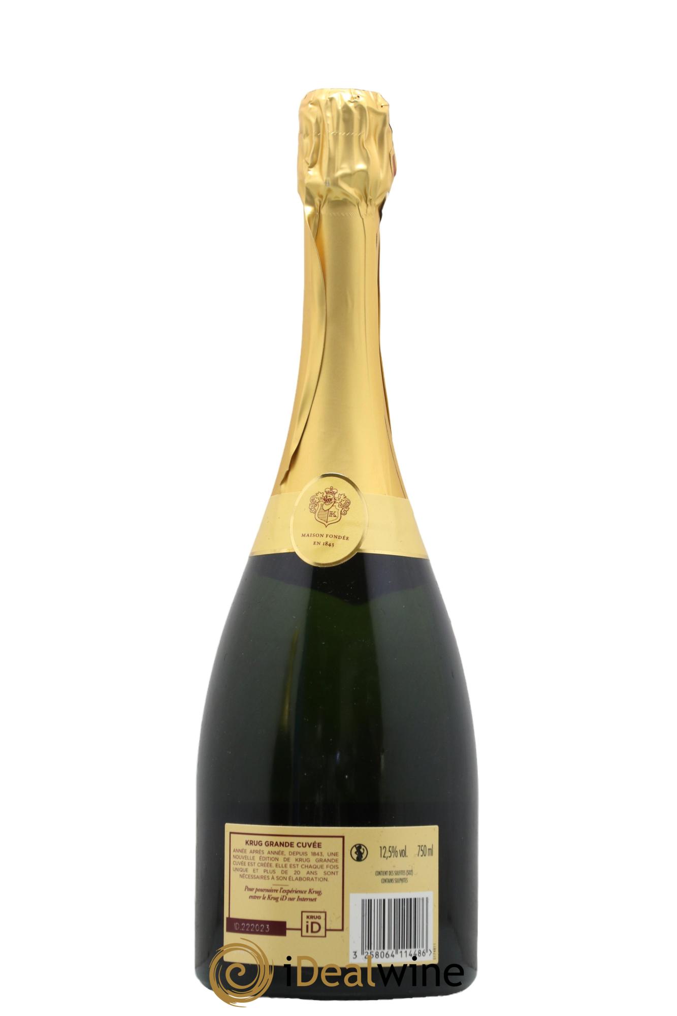 Grande Cuvée Brut - 171ème édition Krug - Lot of 1 bottle - 1