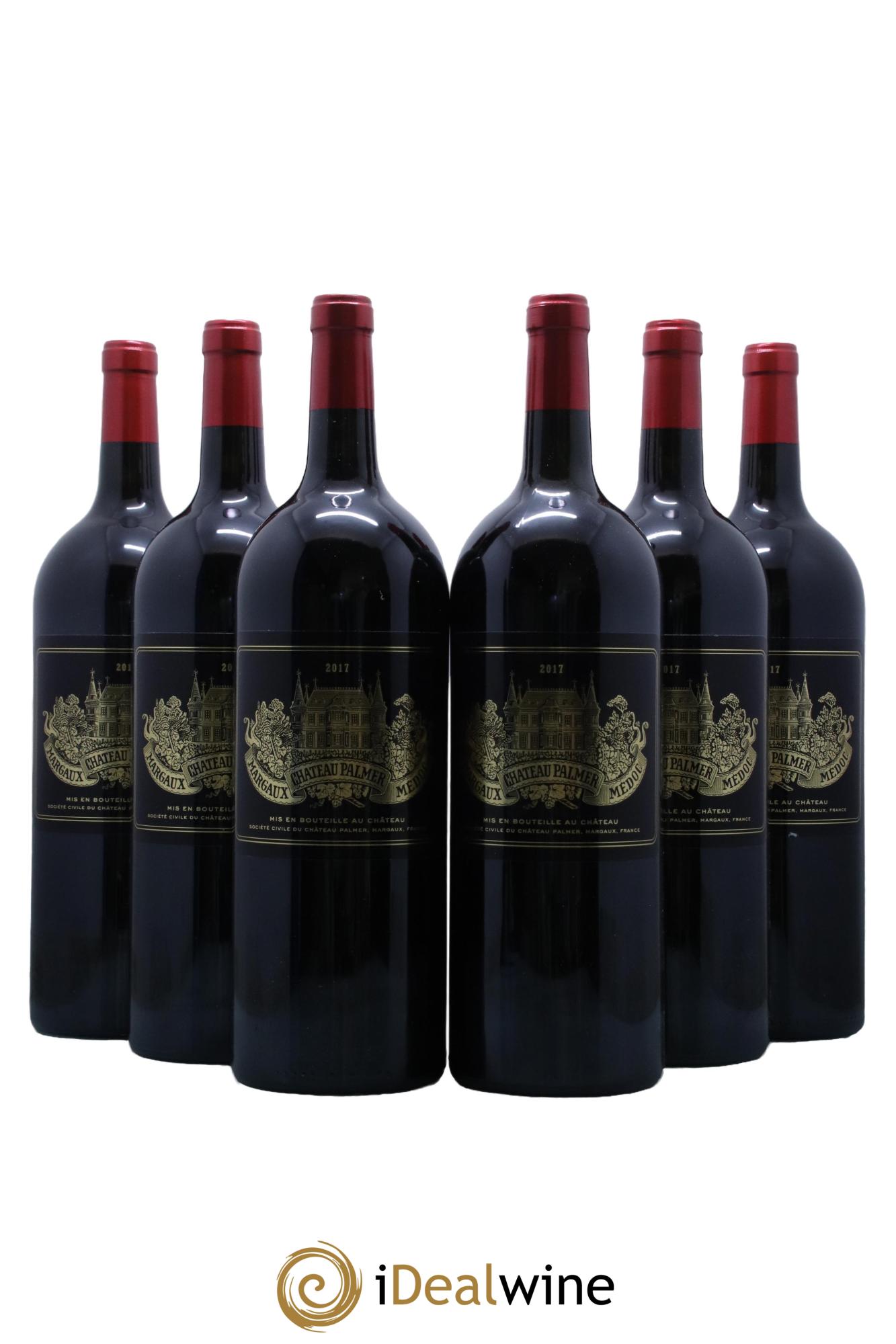 Château Palmer 3ème Grand Cru Classé  2017 - Lot de 6 magnums - 0