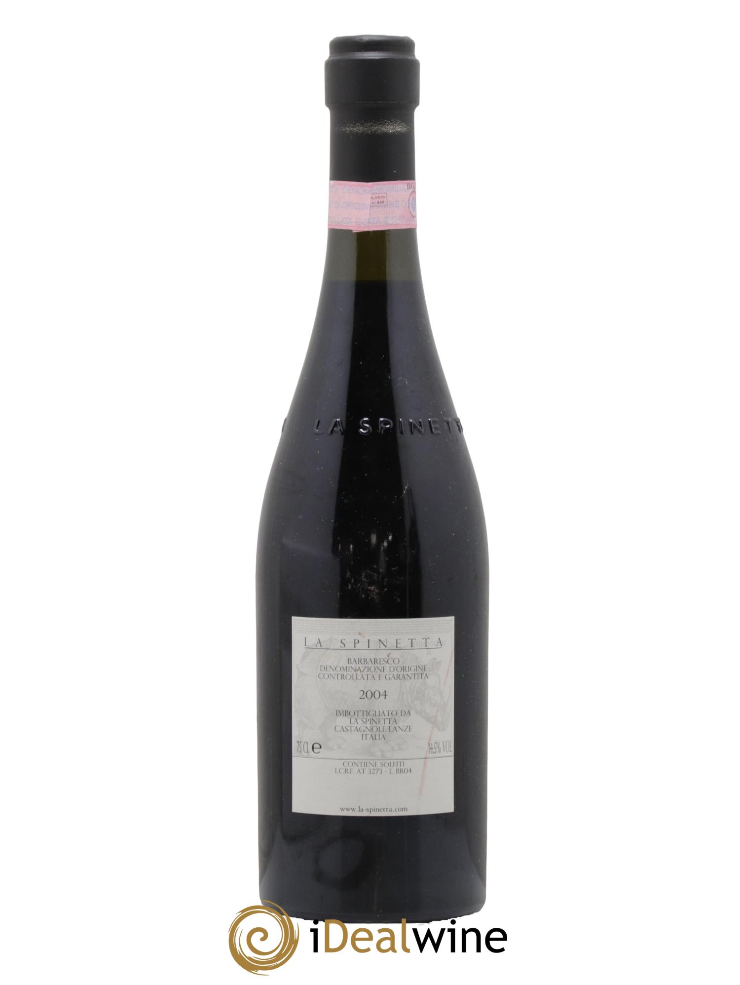 Barbaresco DOCG Starderi Vursu La Spinetta - Giorgio Rivetti 2004 - Lotto di 1 bottiglia - 1