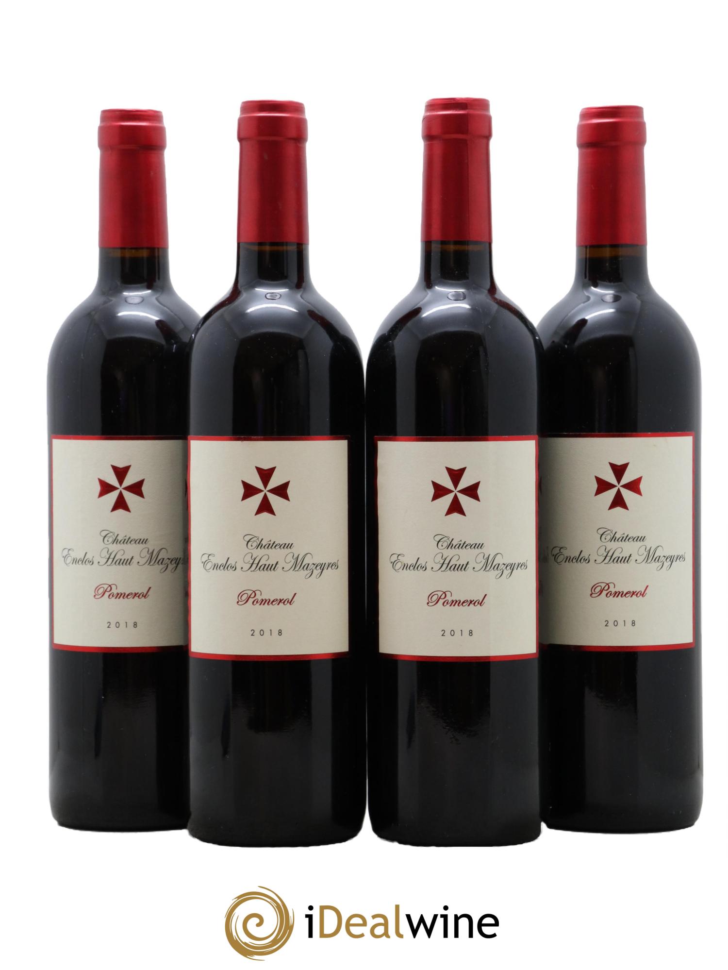 Château l' Enclos Haut Mazeyres 2018 - Lot de 4 bouteilles - 0