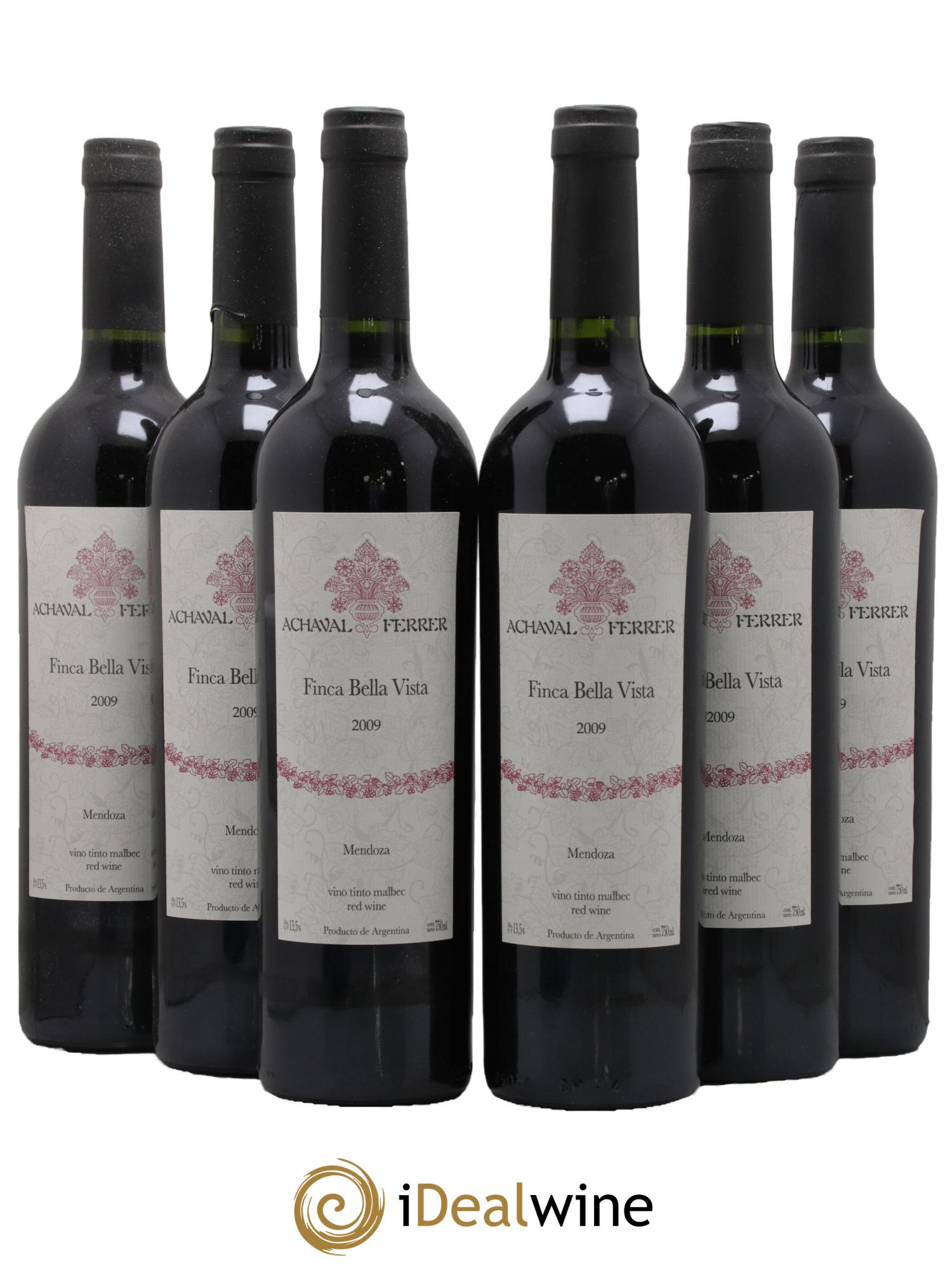 Mendoza Finca Bella Vista Achaval Ferrer 2009 - Posten von 6 Flaschen - 0