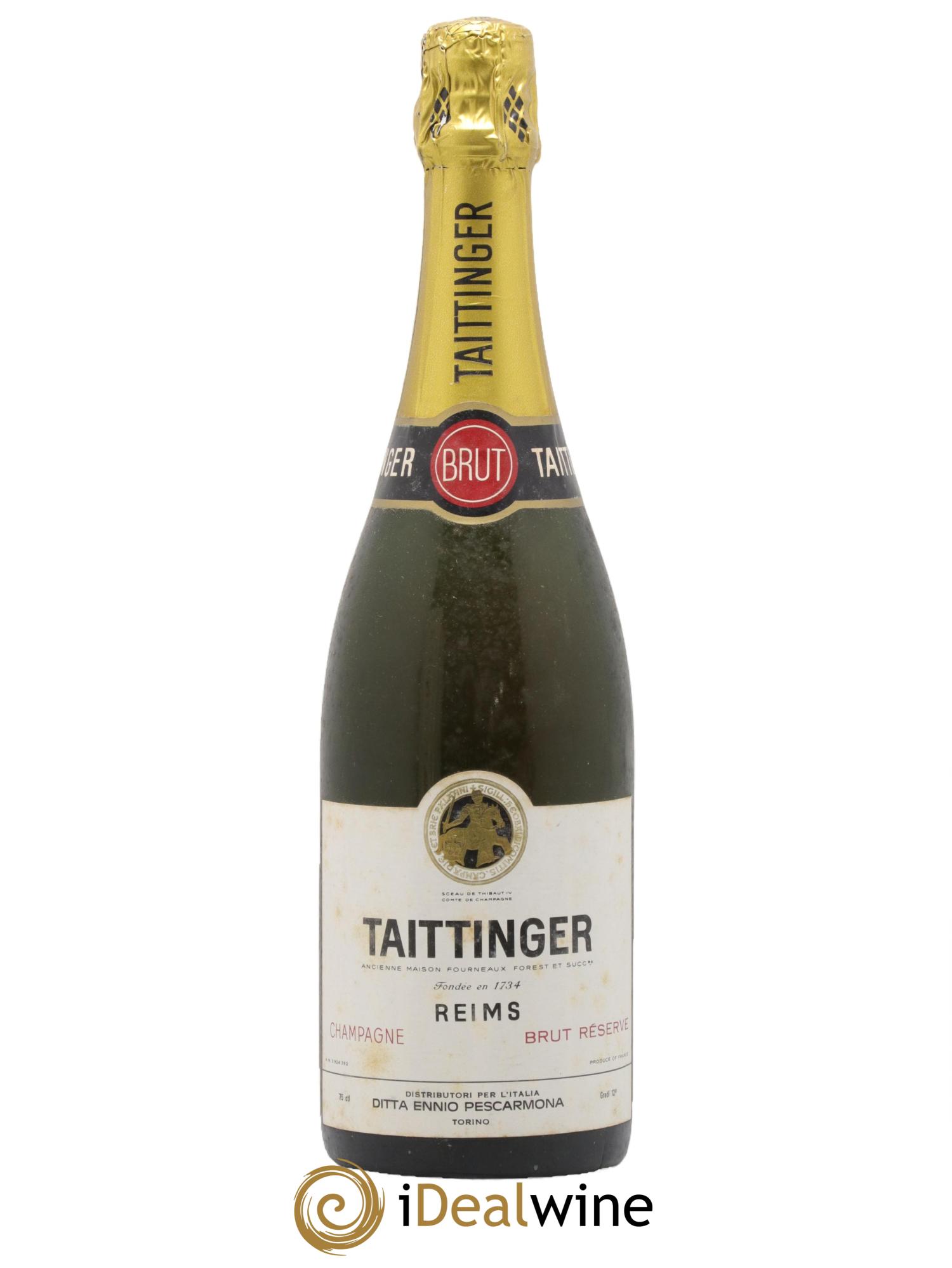 Brut Réserve Taittinger - Lot of 1 bottle - 0