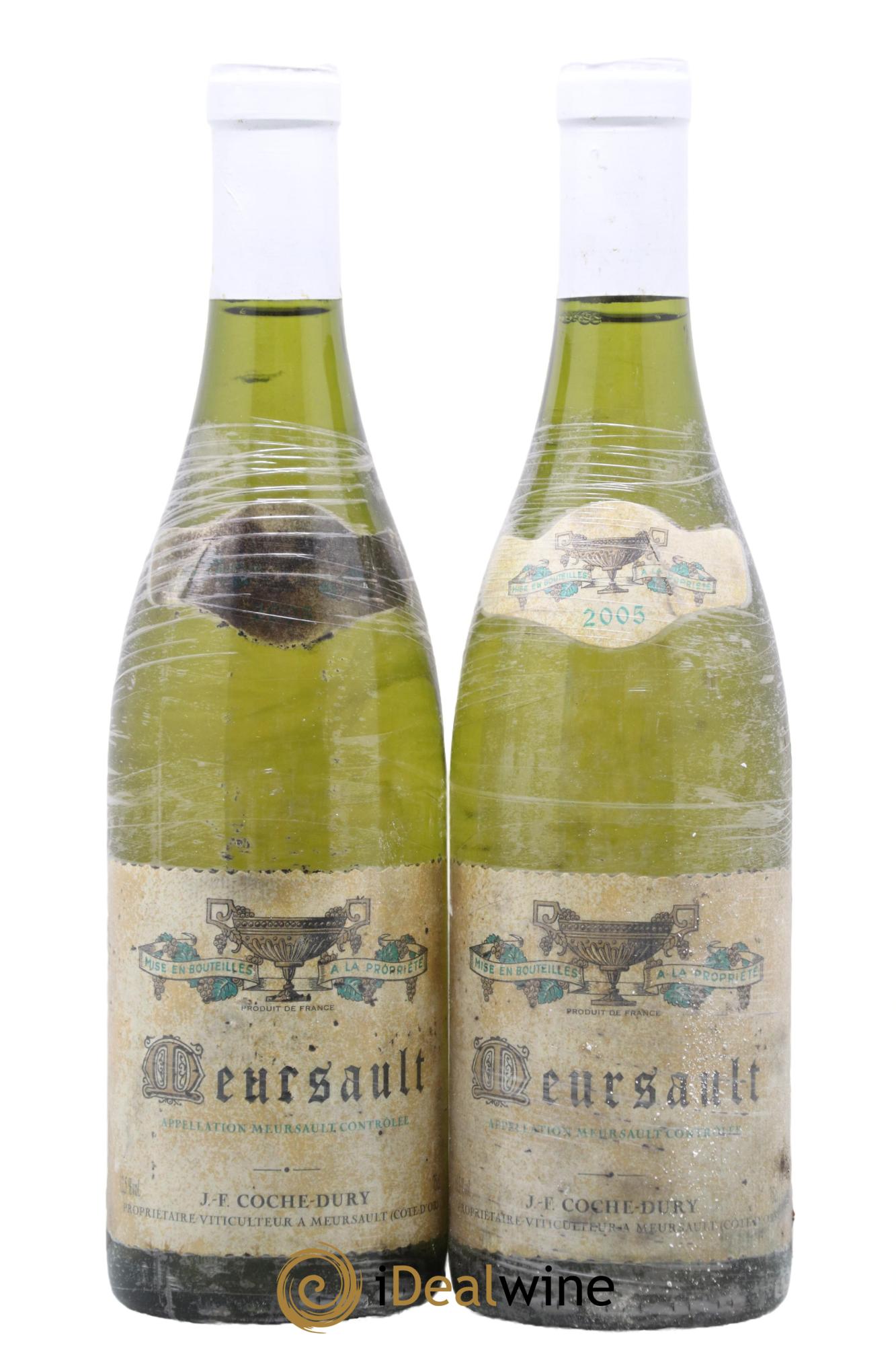 Meursault Coche Dury (Domaine) 2005 - Lot of 2 bottles - 0