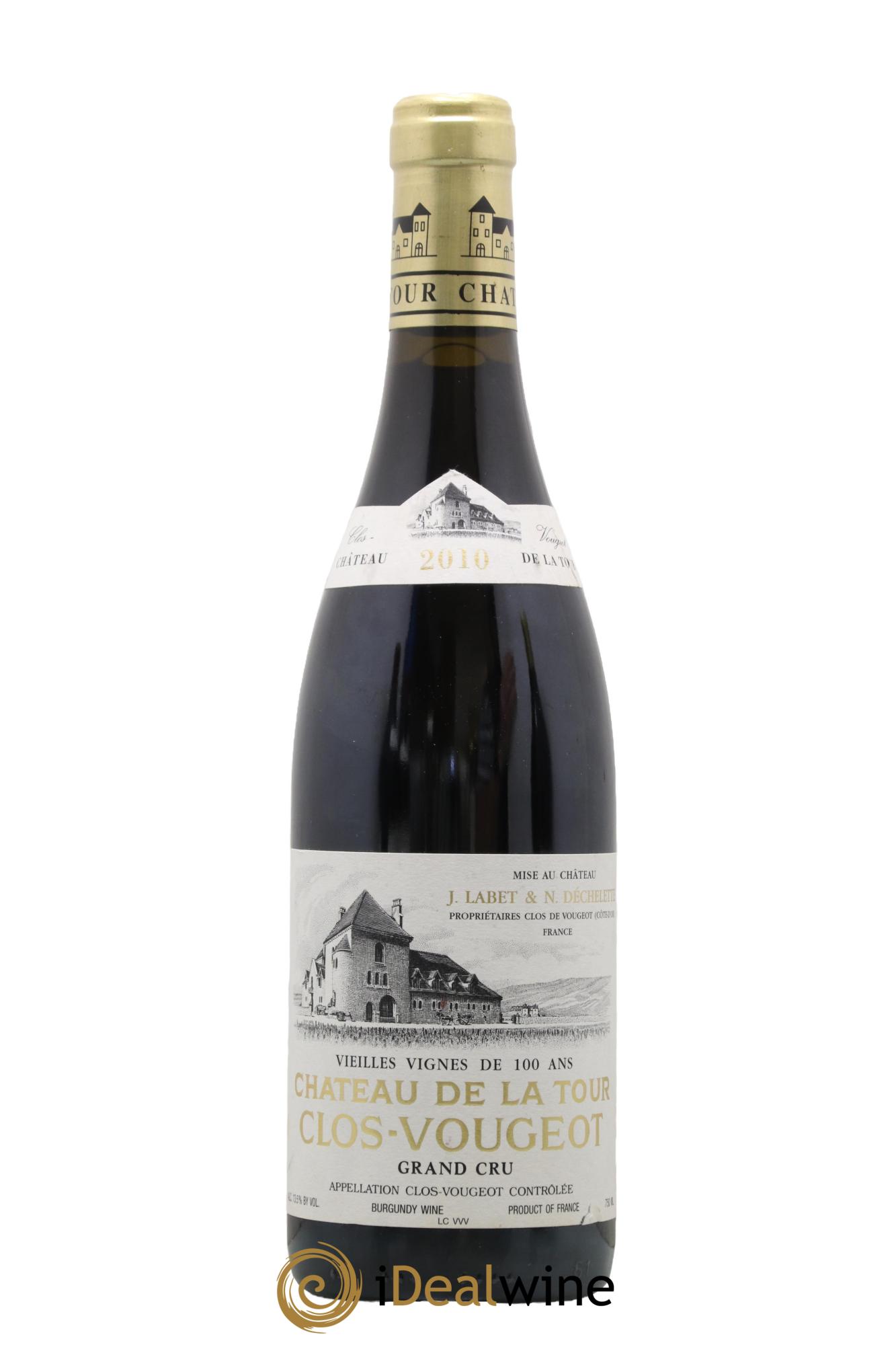 Clos de Vougeot Grand Cru Vieilles Vignes Château de La Tour 2010 - Lotto di 1 bottiglia - 0