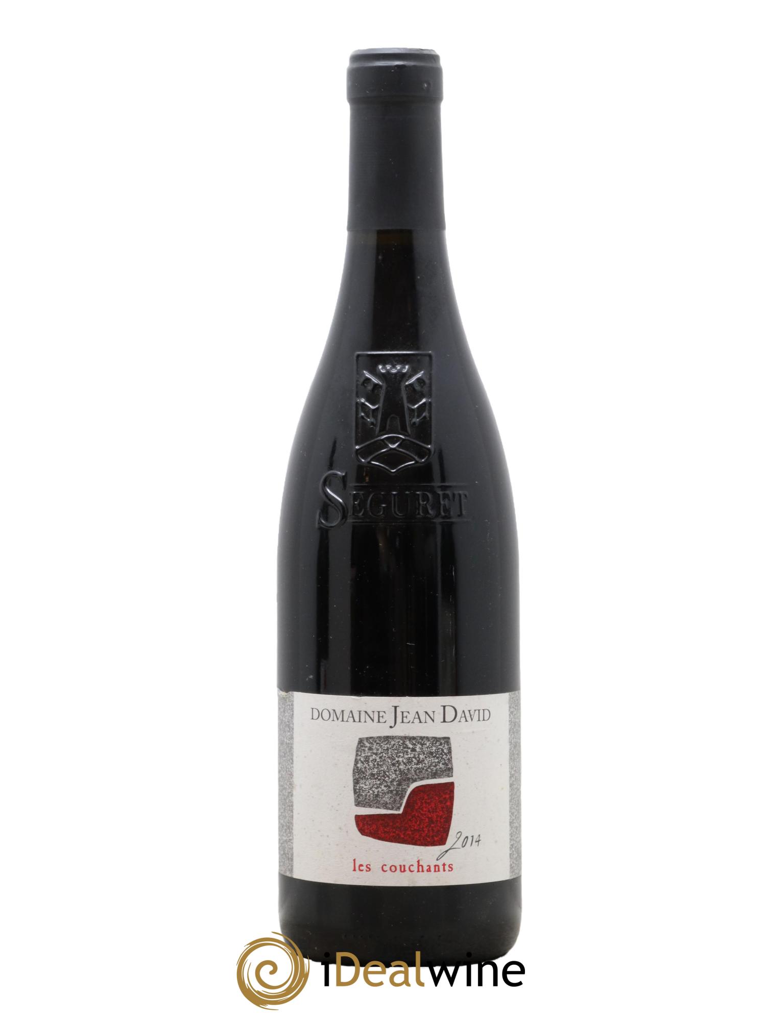 Côtes du Rhône Seguret Les Couchants Jean David 2014 - Posten von 1 Flasche - 0