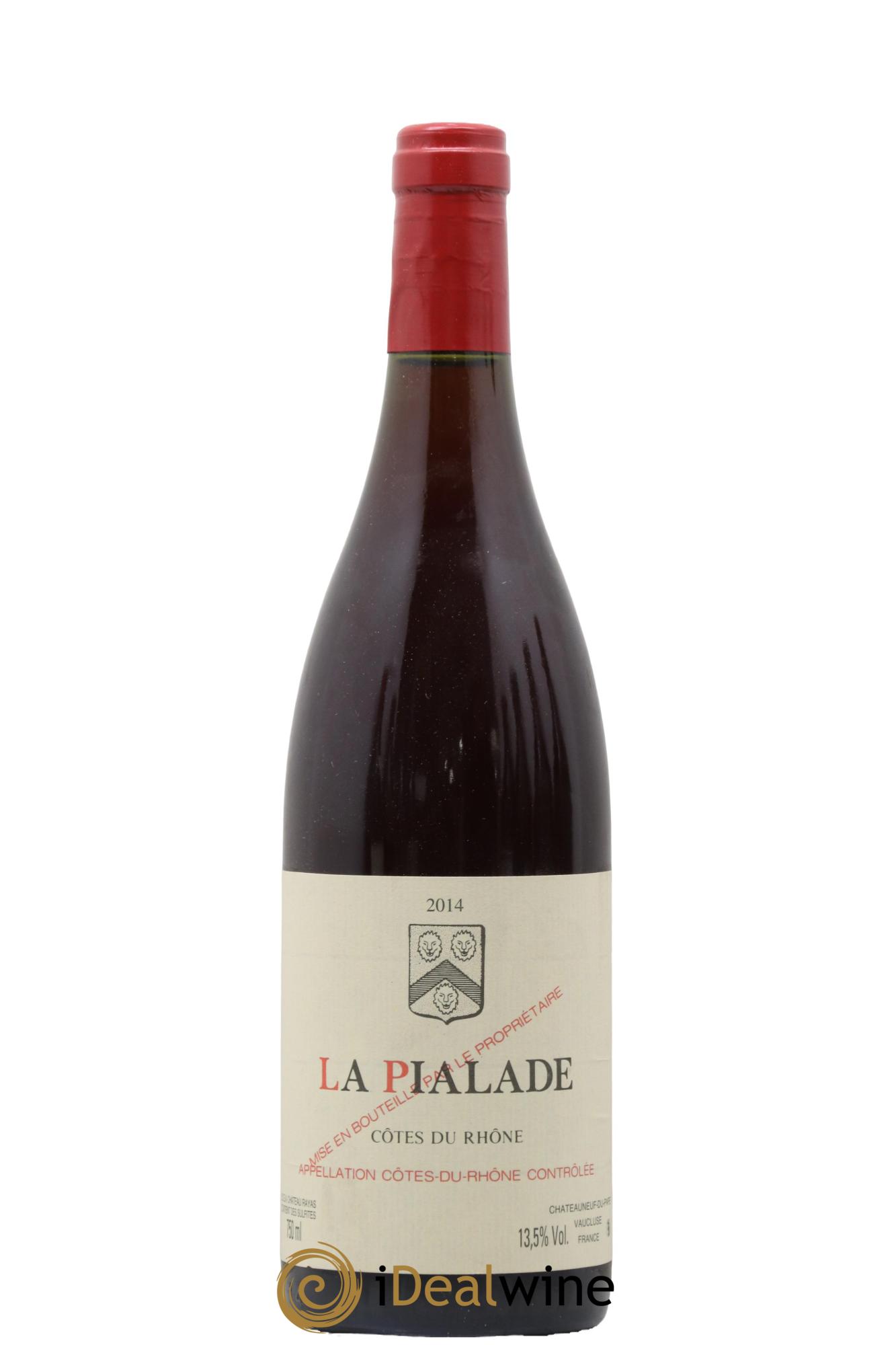 Côtes du Rhône La Pialade Emmanuel Reynaud 2014 - Lot of 1 bottle - 0