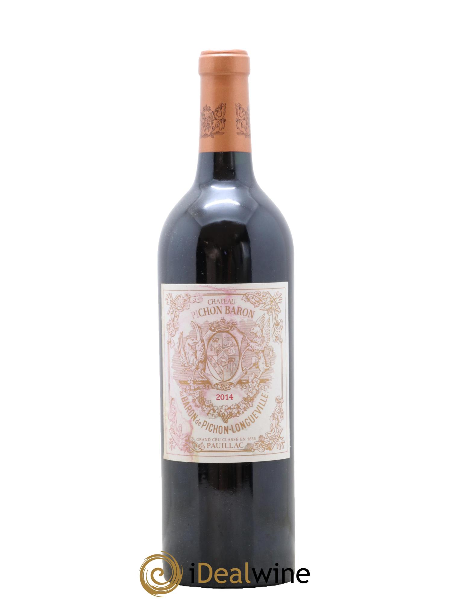 Pichon Longueville Baron 2ème Grand Cru Classé 2014 - Posten von 1 Flasche - 0