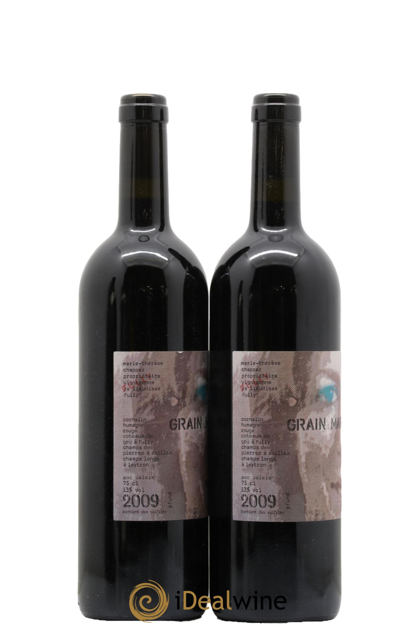 Valais Grain Mariage Marie-Thérèse Chappaz - Domaine Des Claives 2009 - Lot de 2 bouteilles - 1