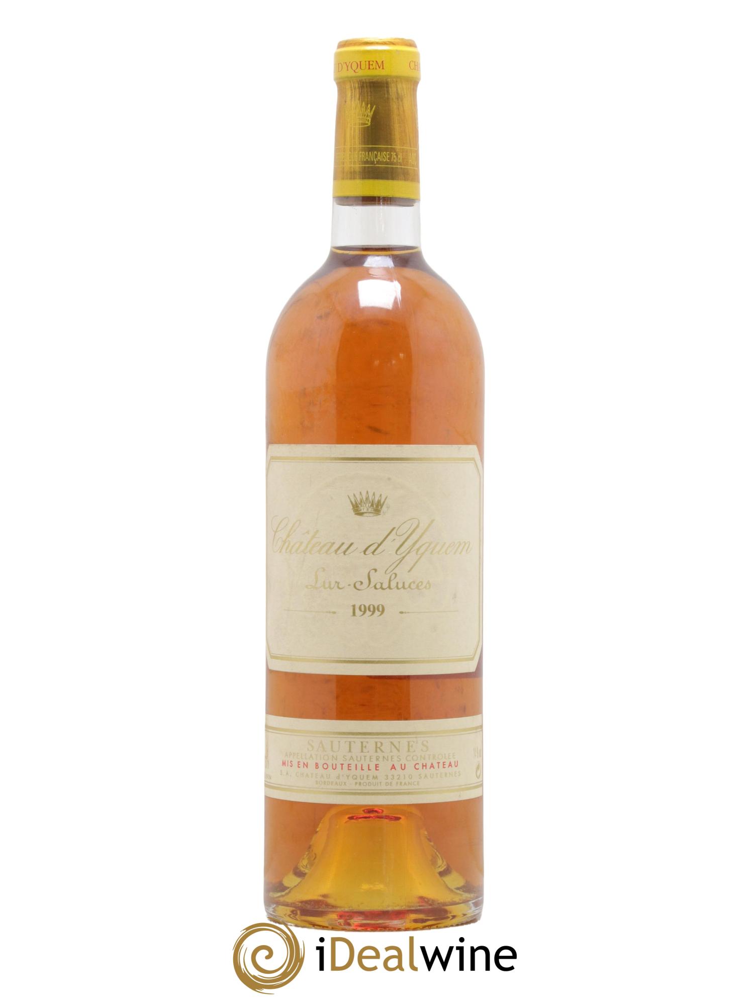 Château d' Yquem 1er Cru Classé Supérieur  1999 - Lot de 1 bouteille - 0