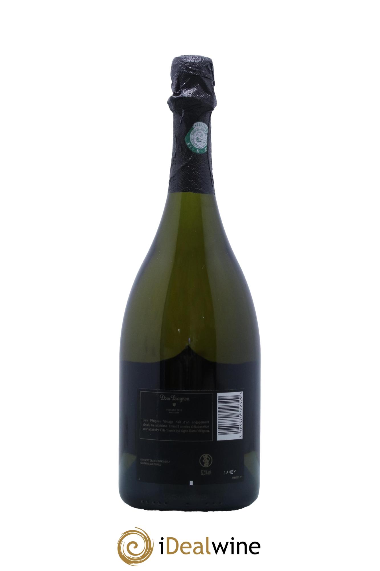 Brut Dom Pérignon  2012 - Posten von 1 Flasche - 2