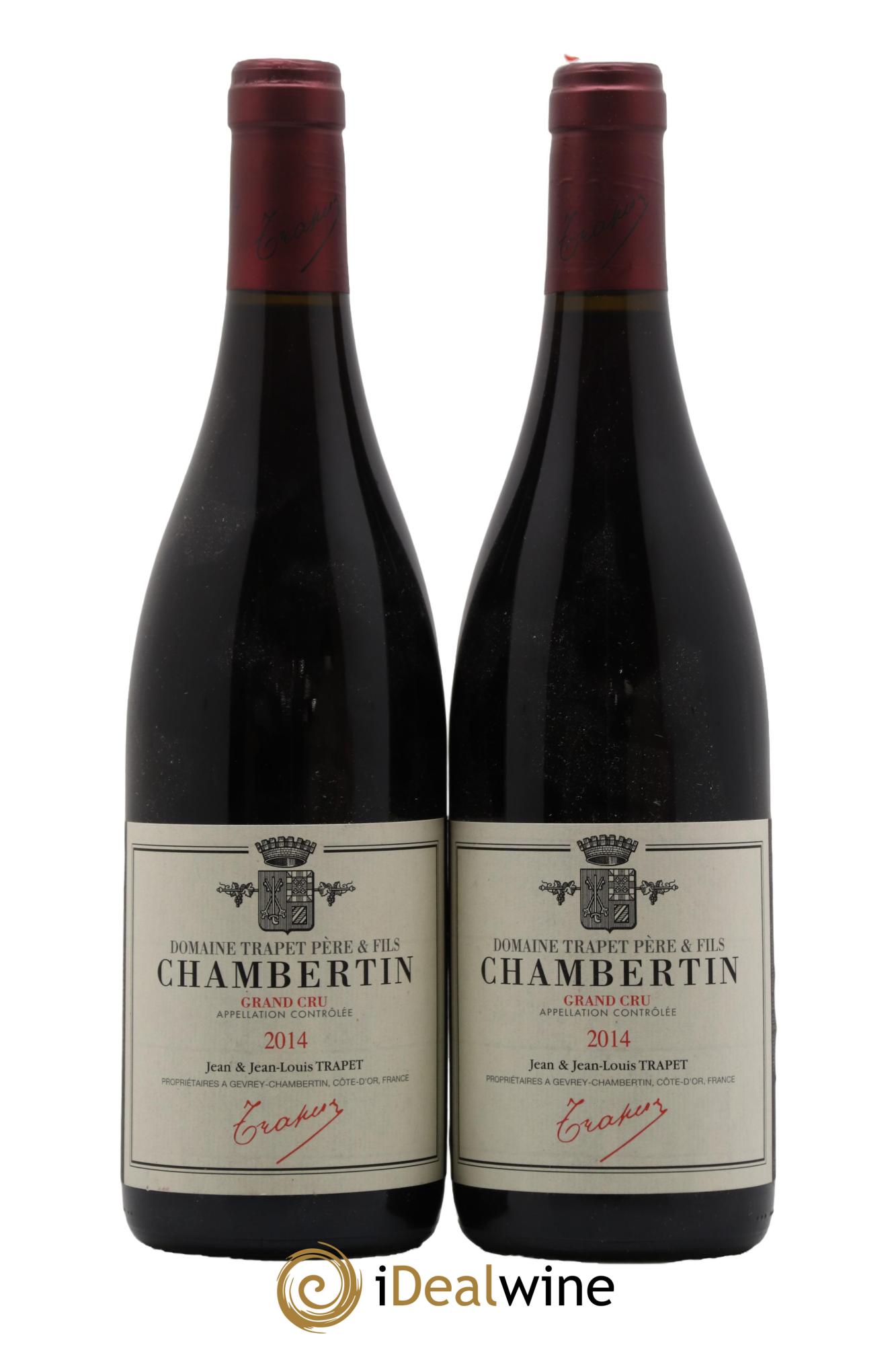 Chambertin Grand Cru Domaine Trapet  2014 - Lot de 2 bouteilles - 0