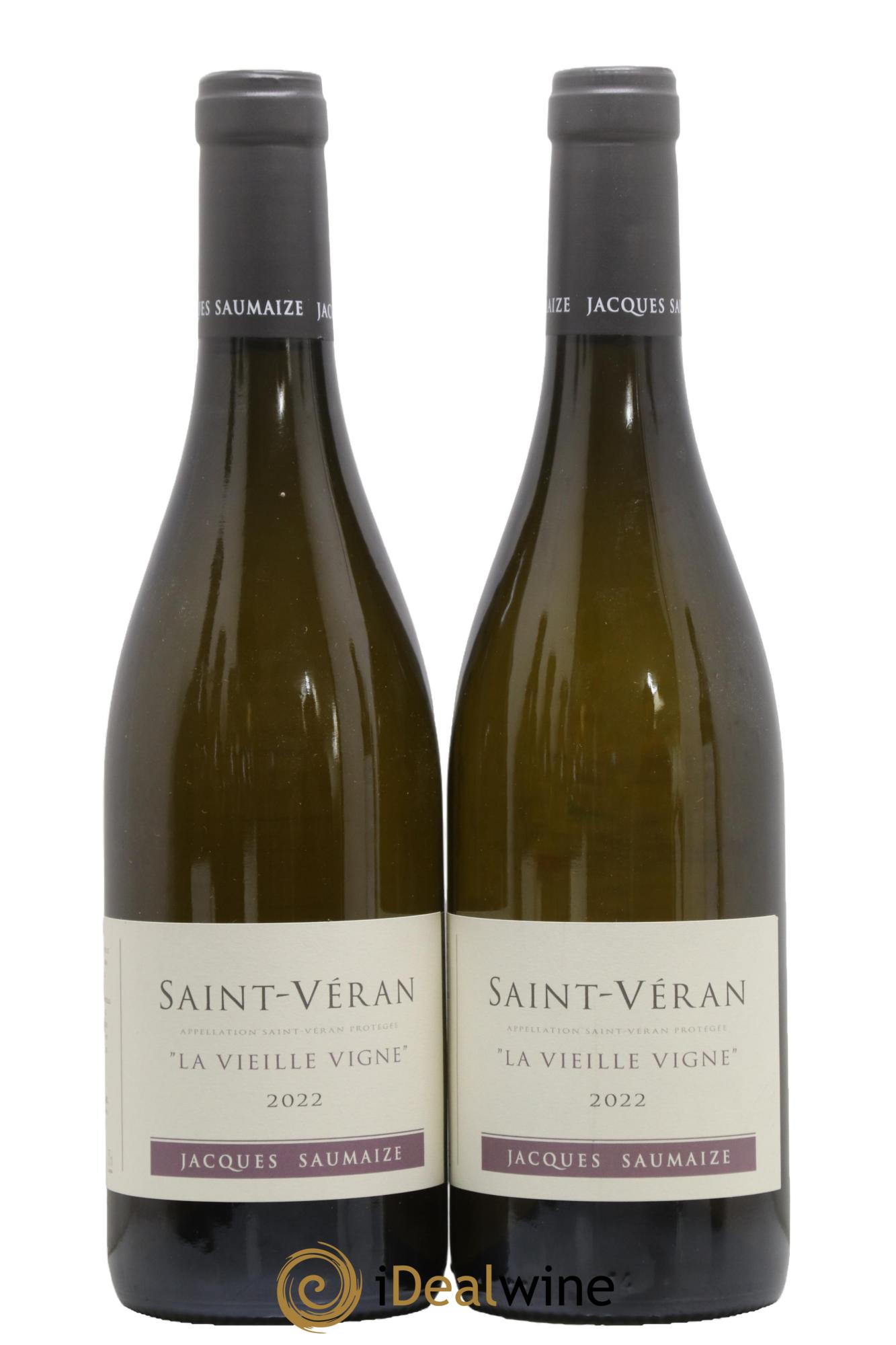 Saint-Véran La Vieille Vigne Domaine Jacques Saumaize 2022 - Lot of 2 bottles - 0