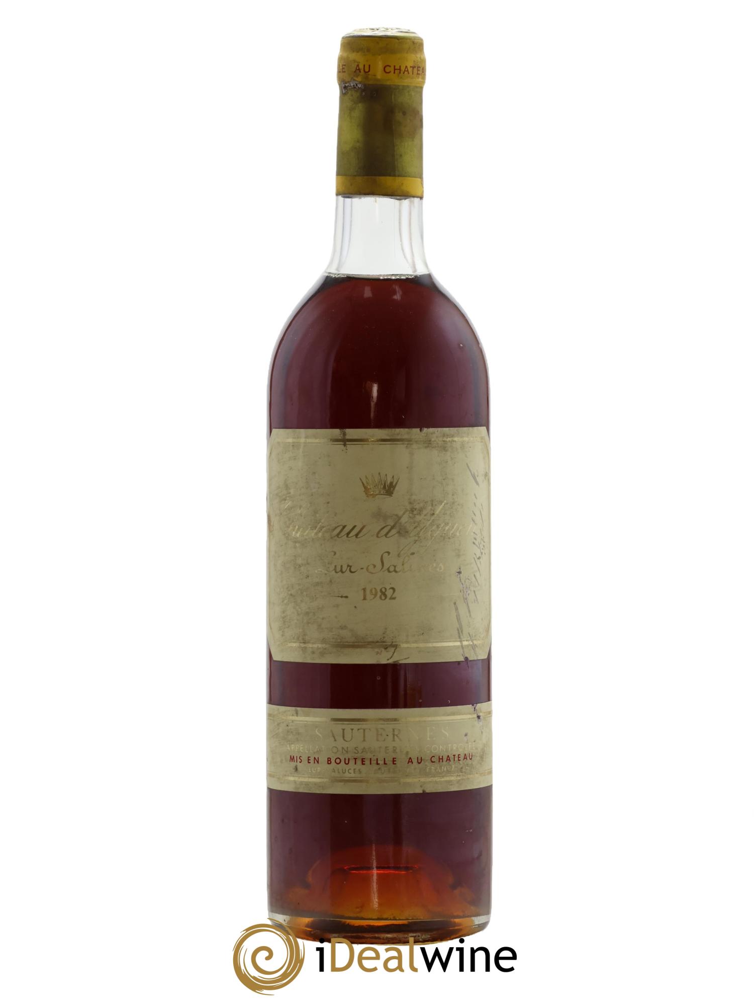 Château d' Yquem 1er Cru Classé Supérieur 1982 - Lot of 1 bottle - 0